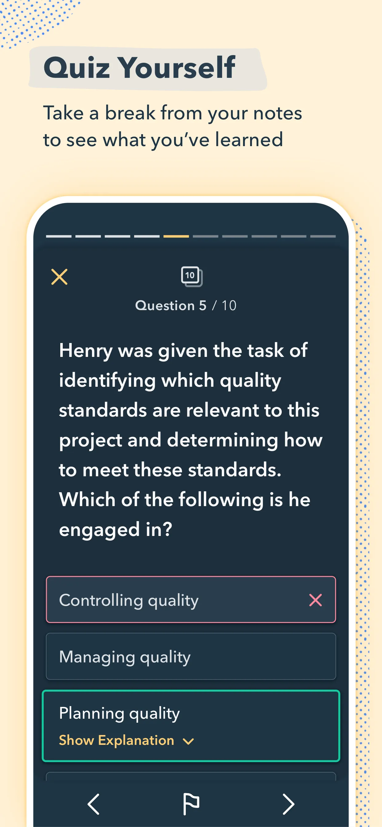 Pocket Prep PMP 2025 iphone screenshot 2