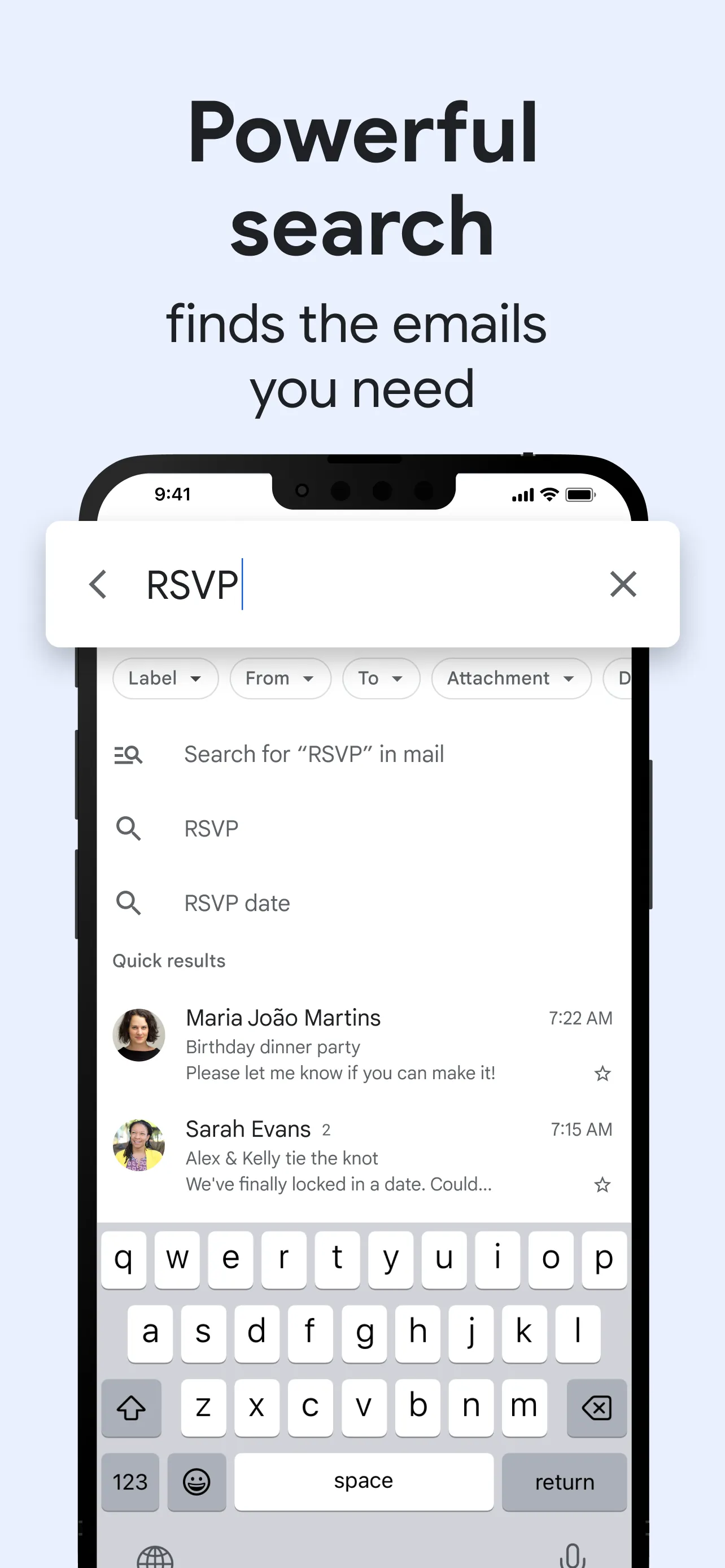 Gmail - Email by Google iphone screenshot 4