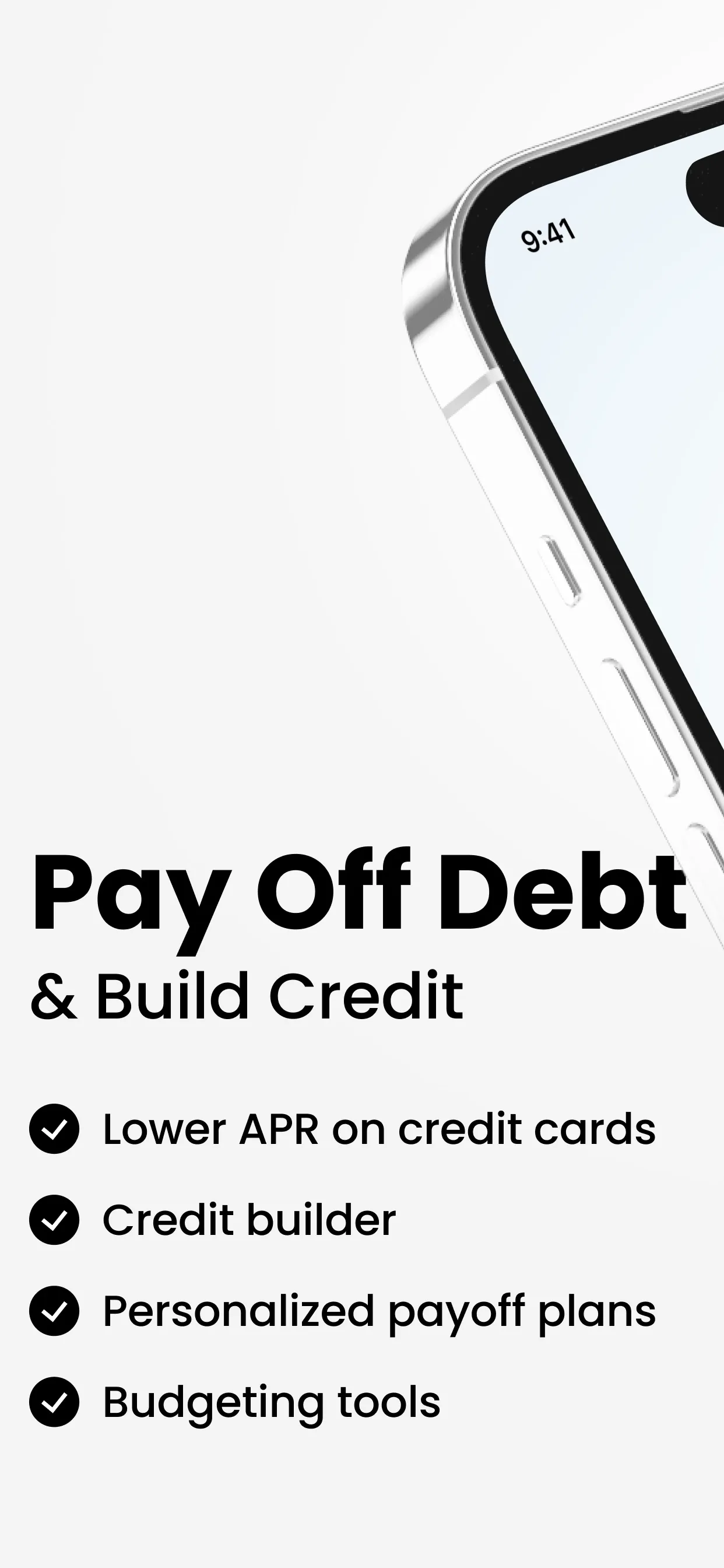 Gauss: Payoff Credit Card Debt iphone screenshot 1