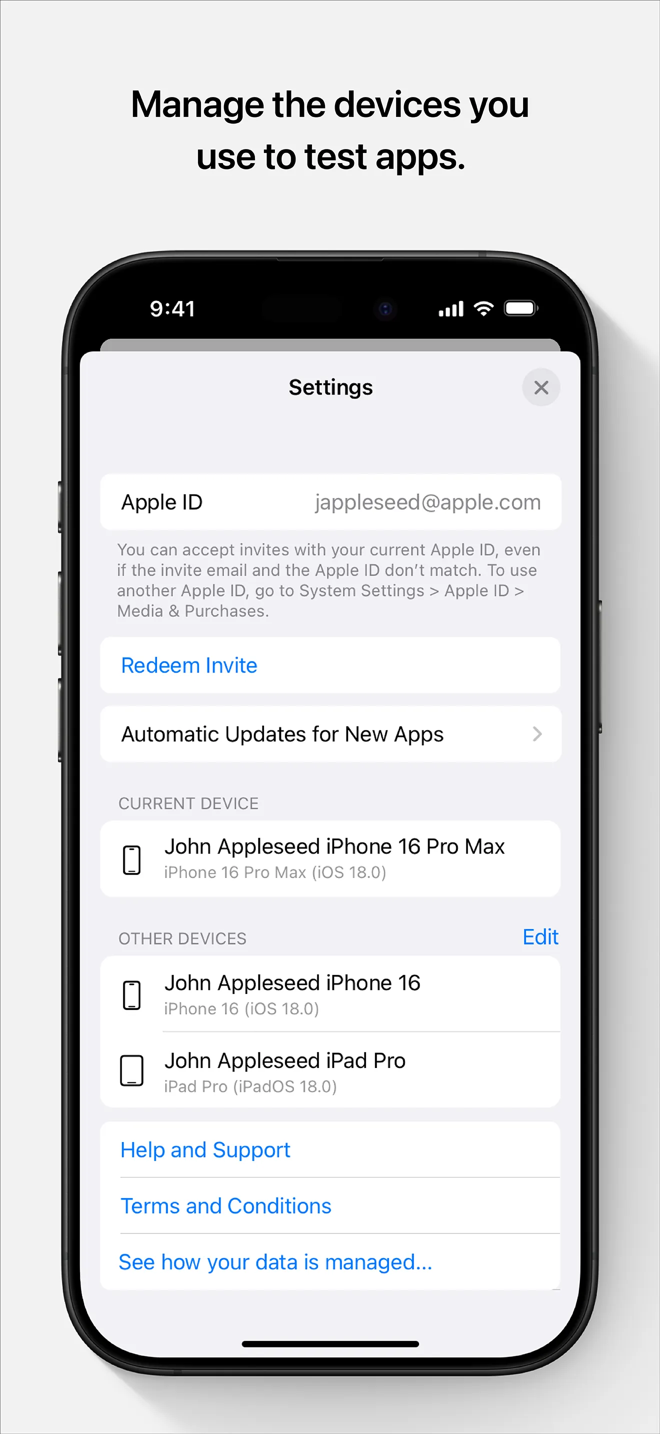 TestFlight iphone screenshot 4