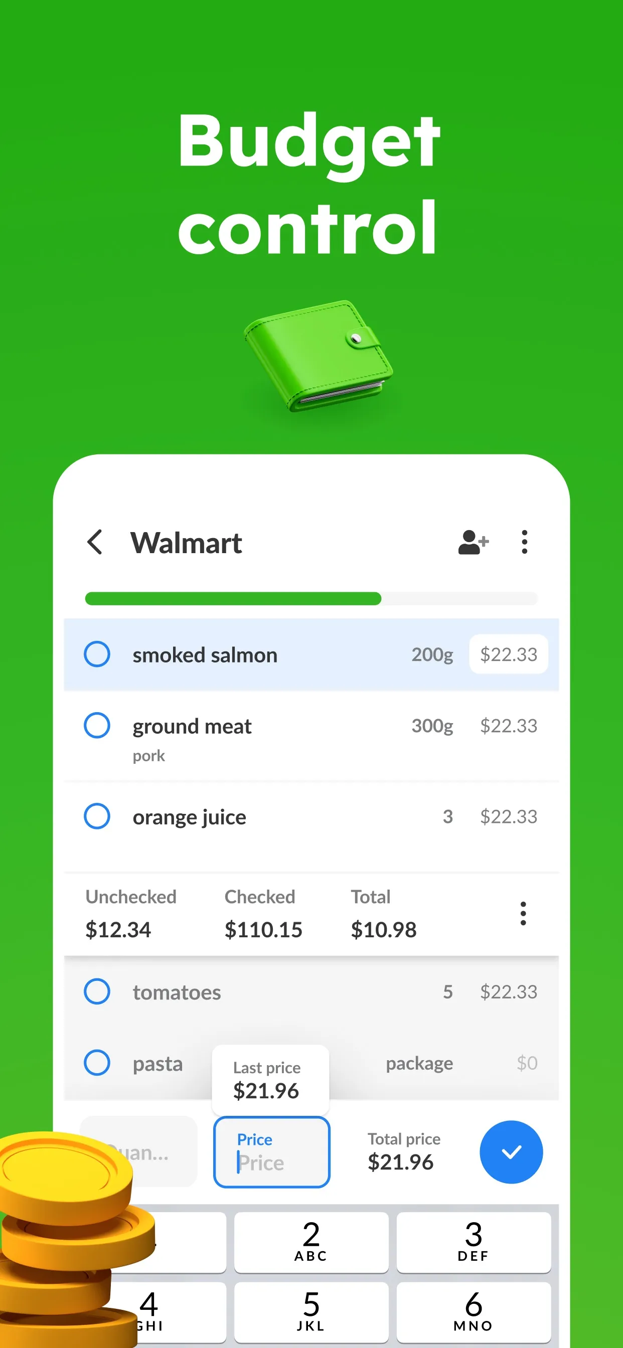Shared Grocery List - Listonic iphone screenshot 8