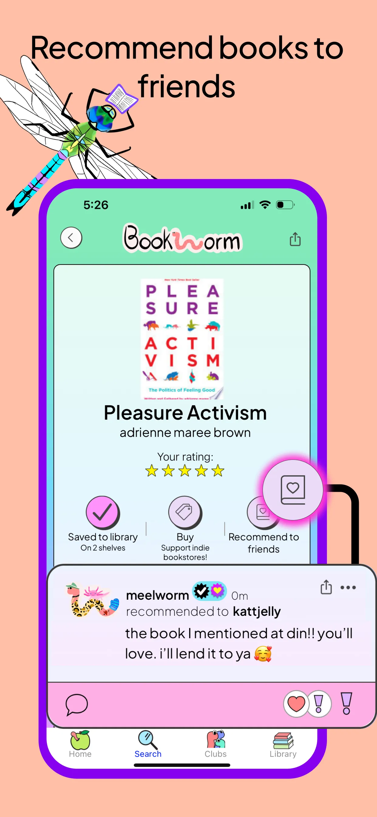 Bookworm Reads iphone screenshot 7