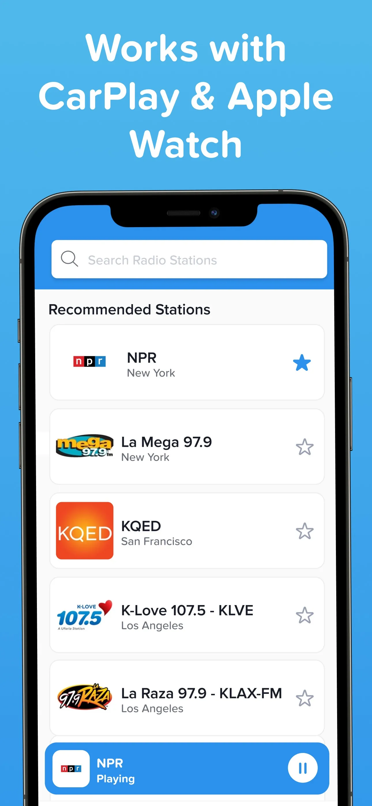 Simple Radio - FM AM Stations iphone screenshot 4