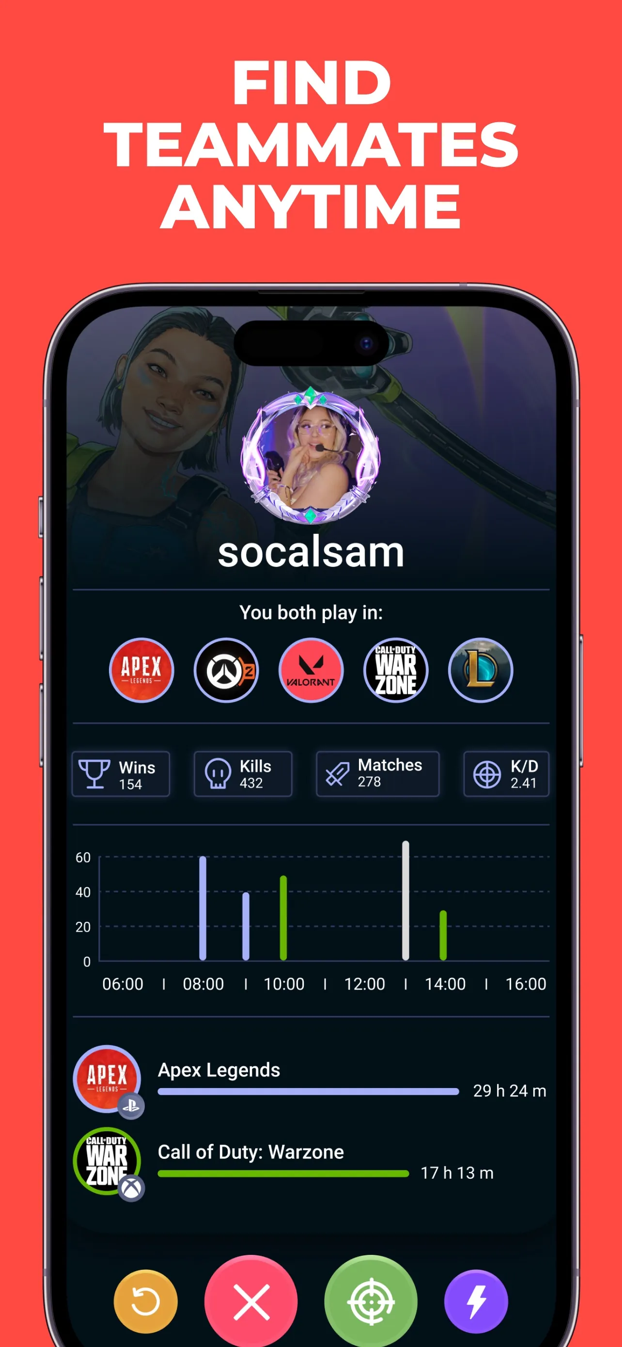 PLINK – Team Up, Chat, Play iphone screenshot 4