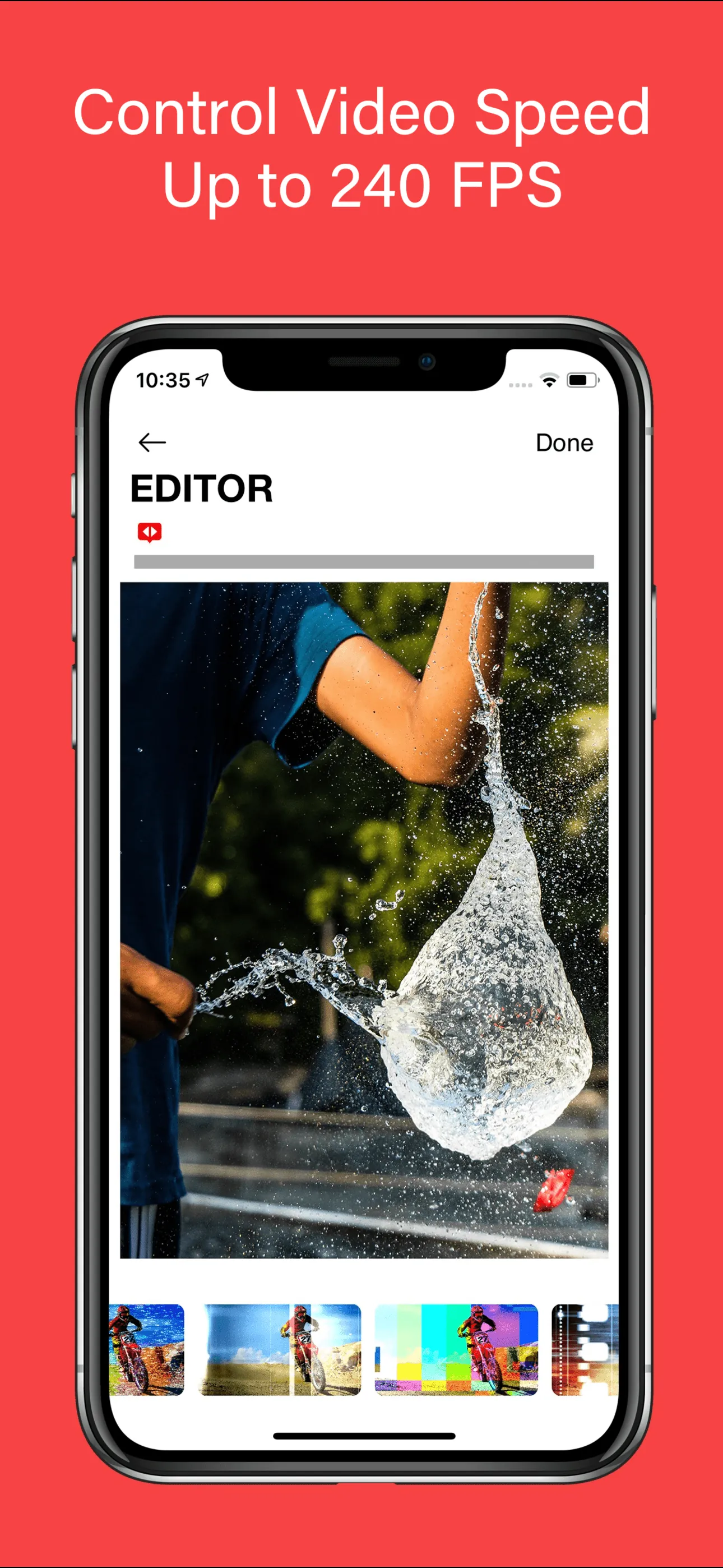 Slow Motion' Video Editor iphone screenshot 4