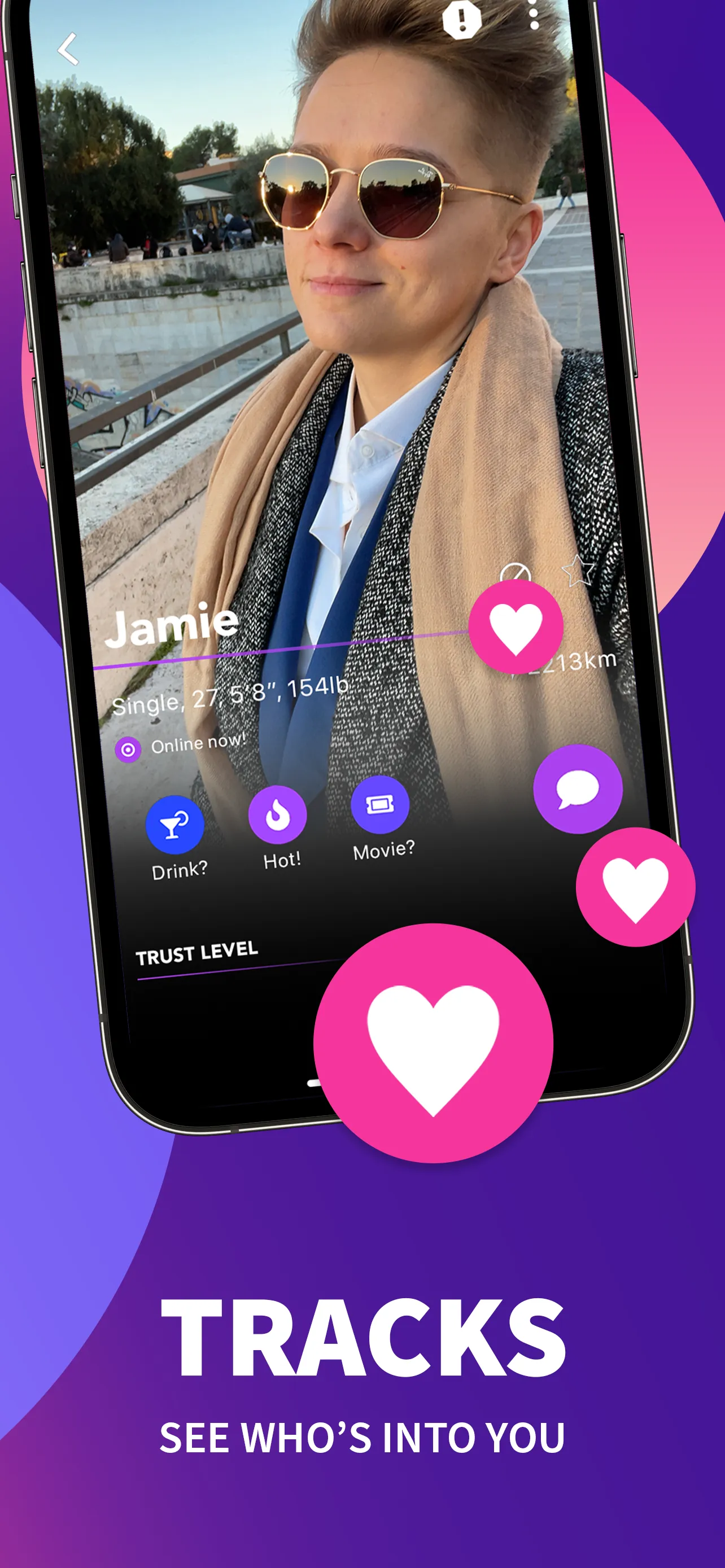 Wapa: Lesbian Dating & Chat iphone screenshot 6