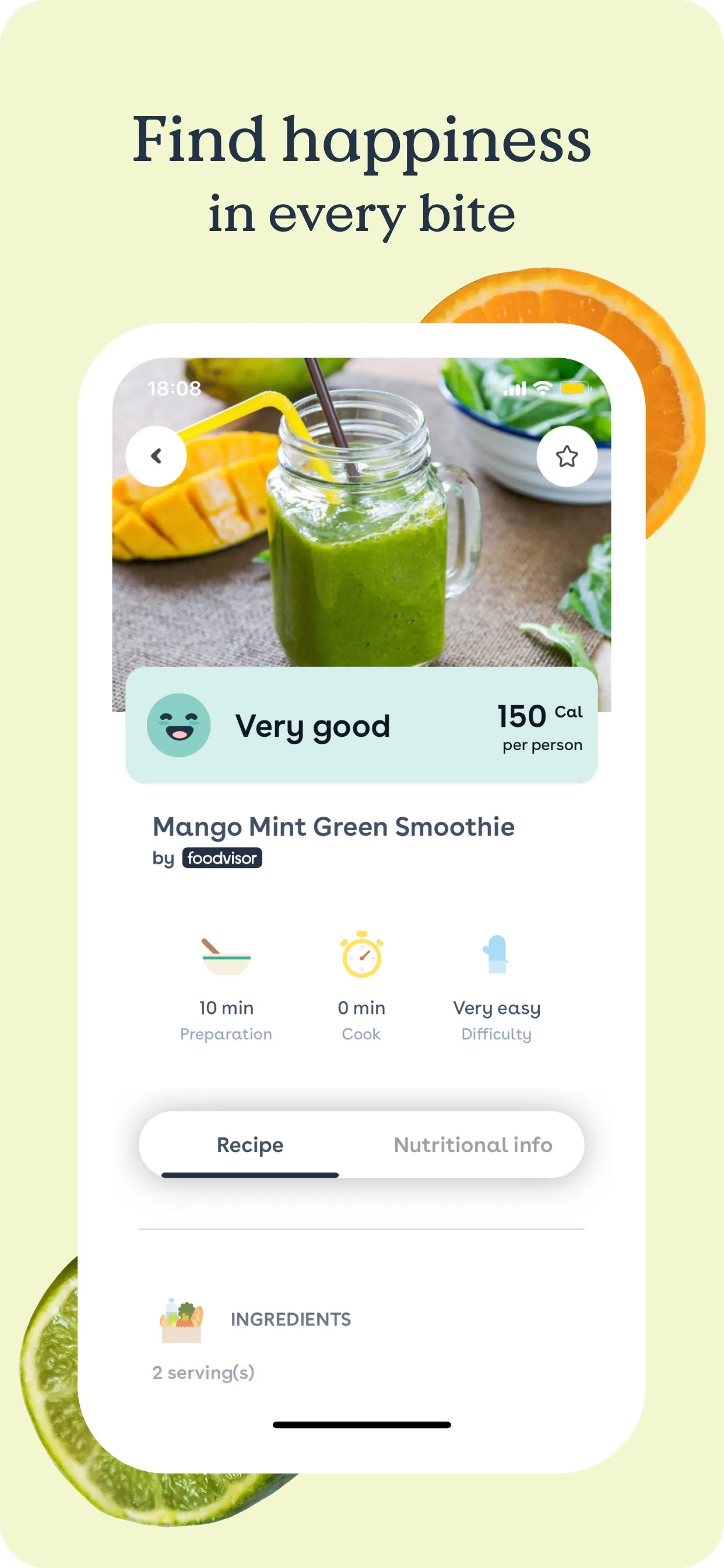 Foodvisor - Calorie Counter iphone screenshot 9