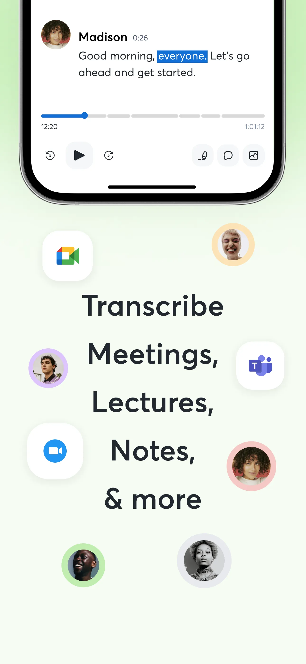 Otter Transcribe Voice Notes iphone screenshot 6