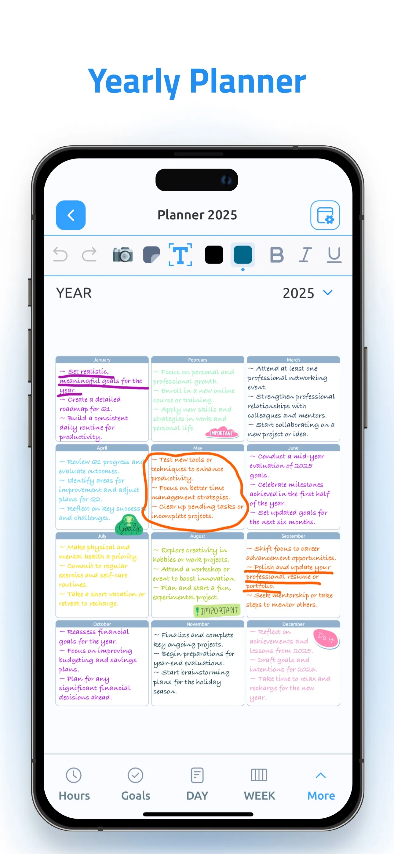 Digital Planner & Calendar Pro iphone screenshot 6