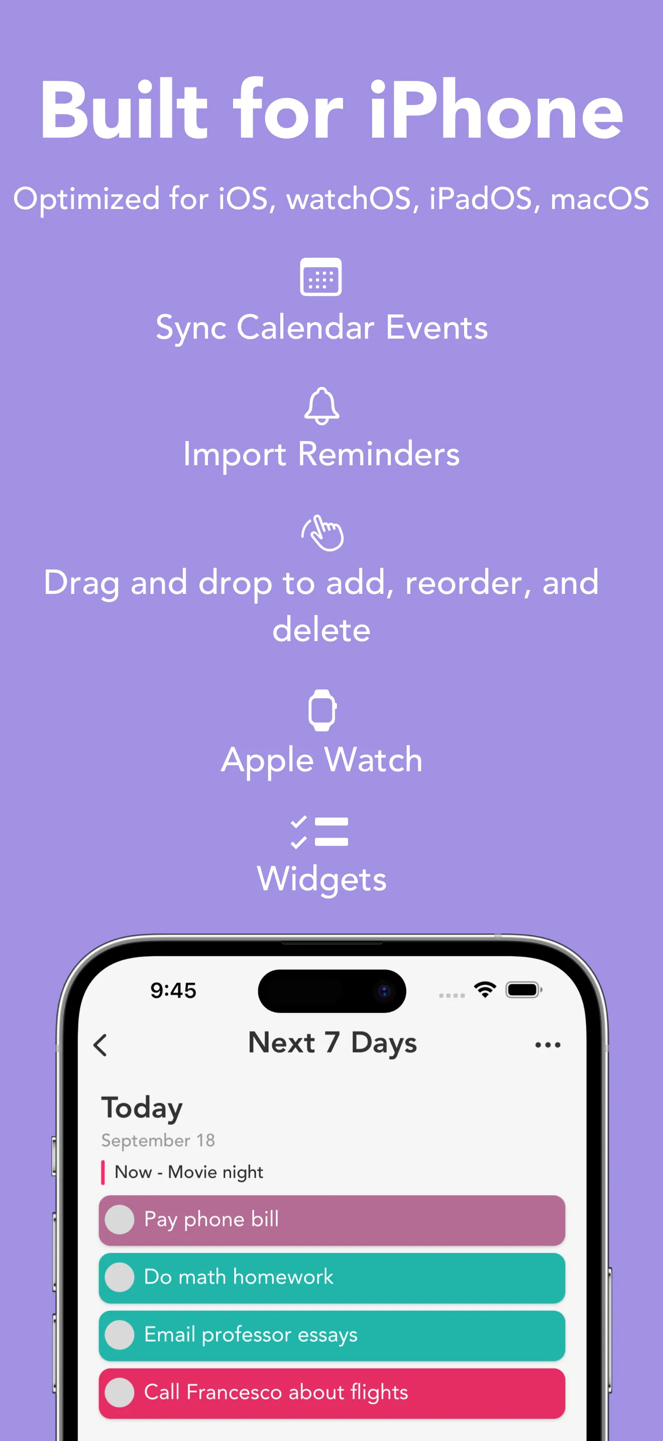 Smart Tasks - Lists Made Easy iphone screenshot 3
