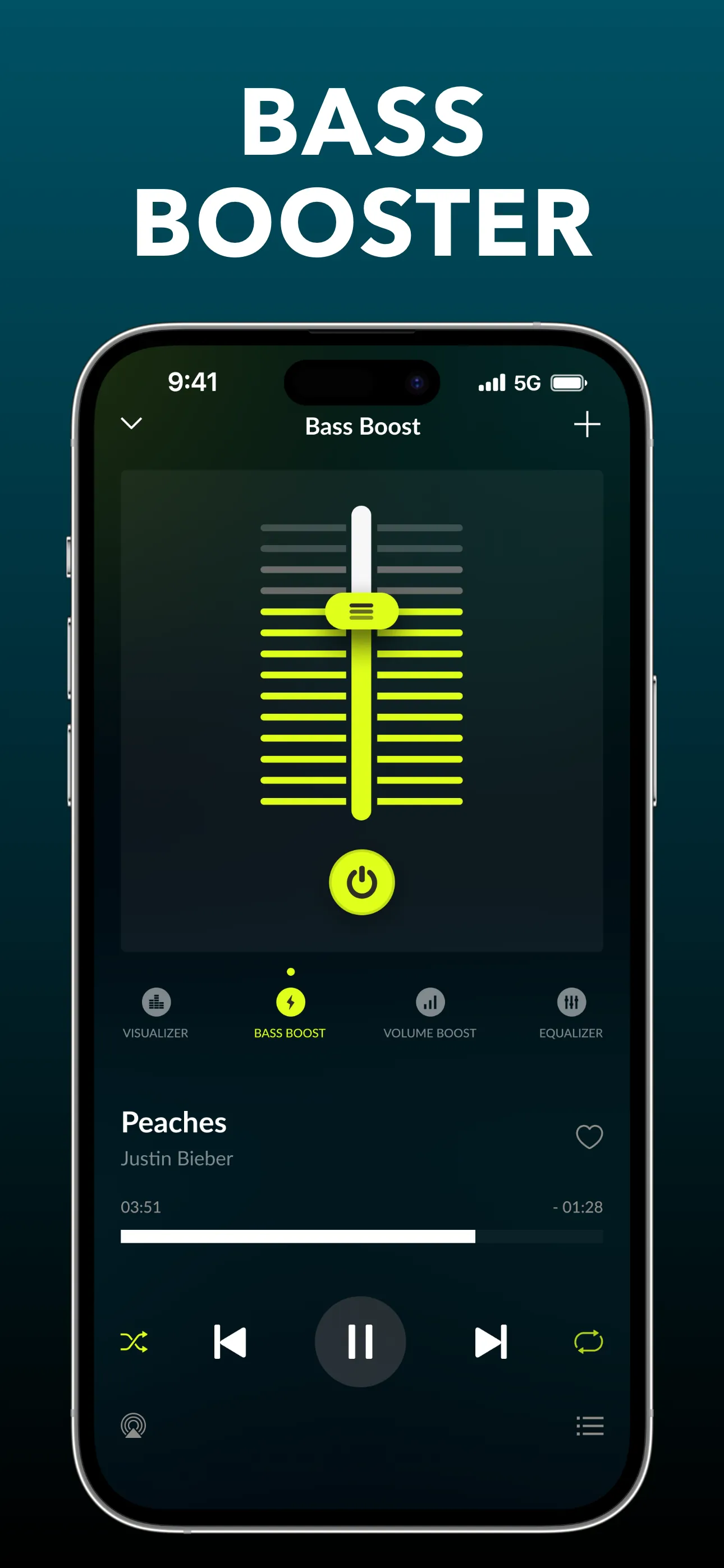 Equalizer Fx: Bass Booster App iphone screenshot 2