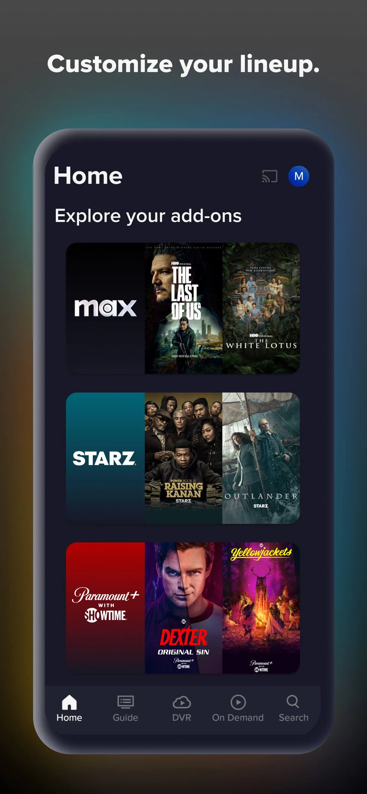 Sling: Live TV, Sports & News iphone screenshot 3