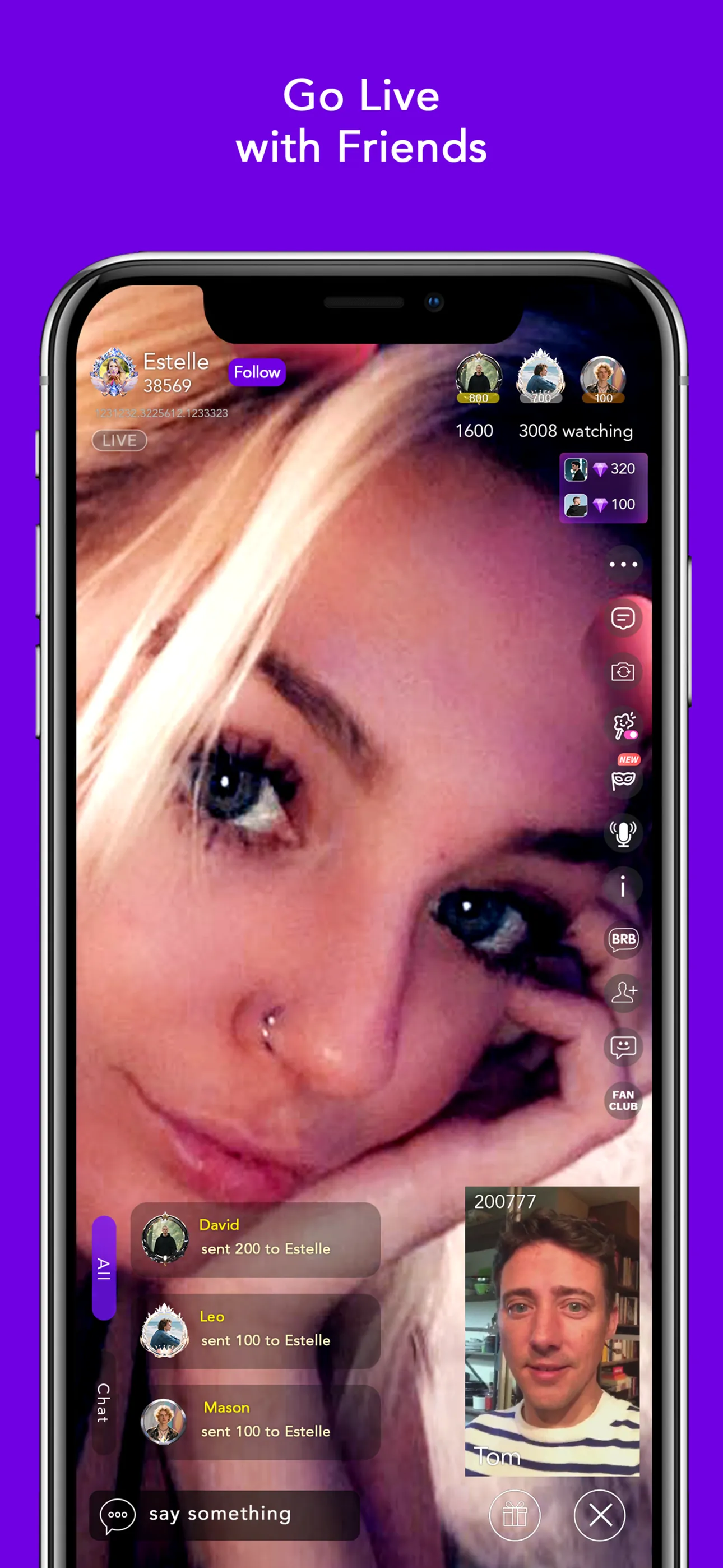 Coco -Live Stream & Video Chat iphone screenshot 2