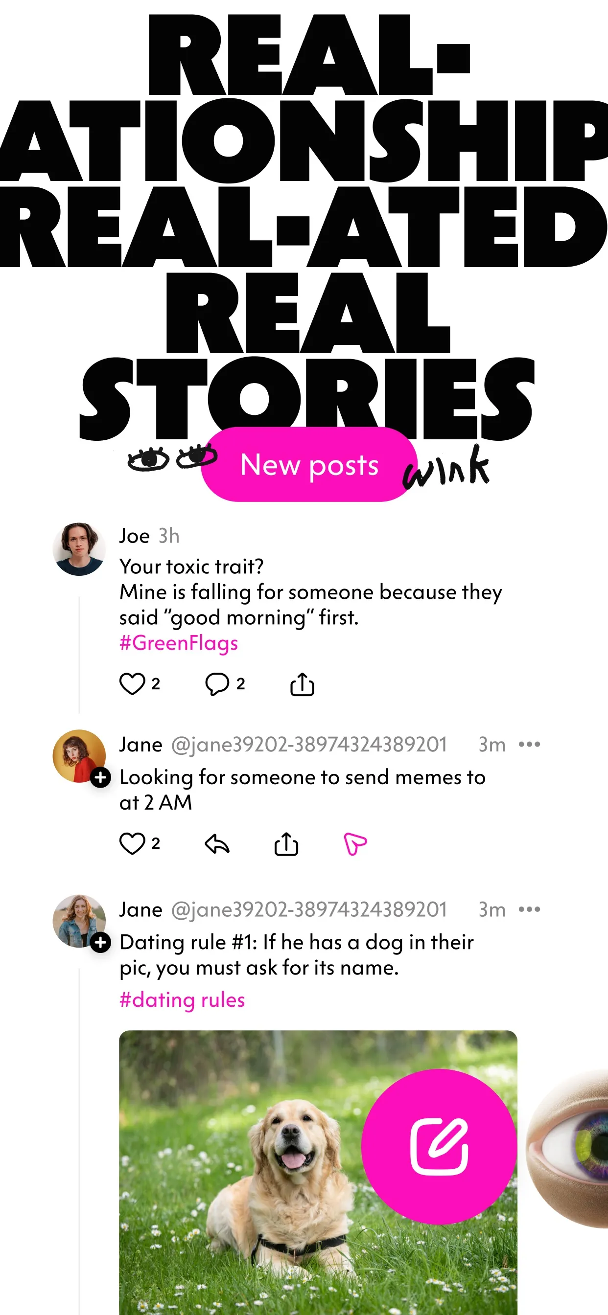 Wink Dating: Meet, Chat & Date iphone screenshot 3