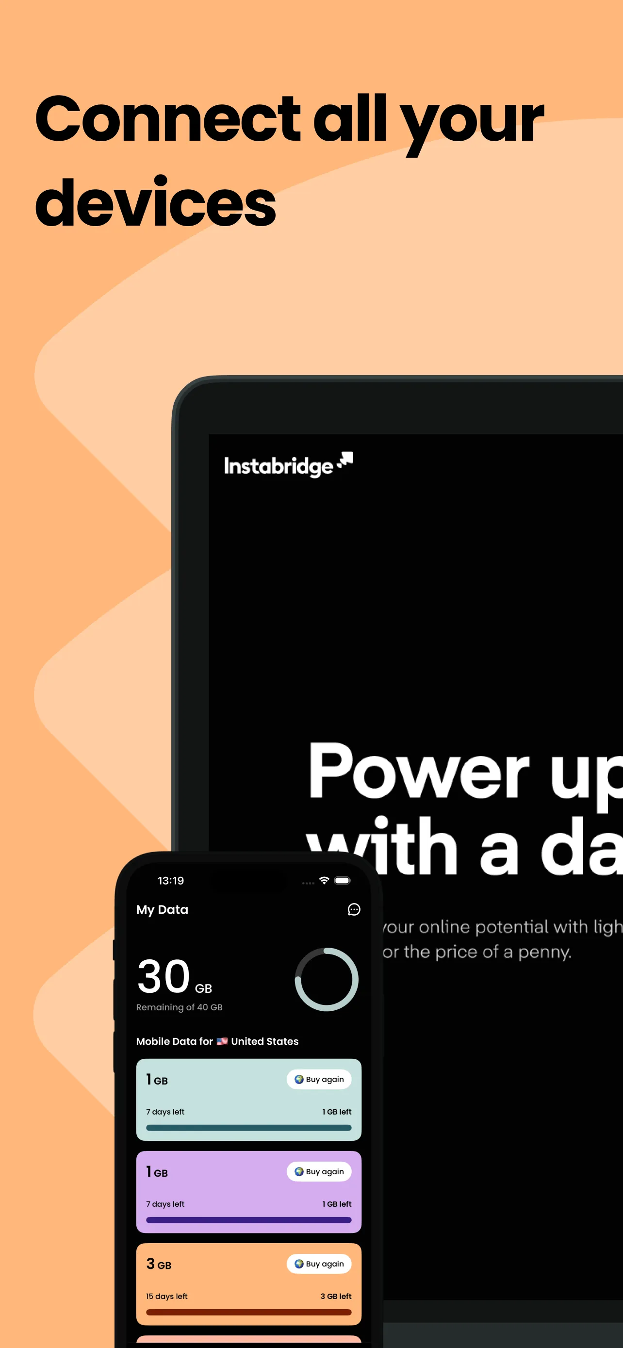 Instabridge: eSIM + Internet iphone screenshot 5