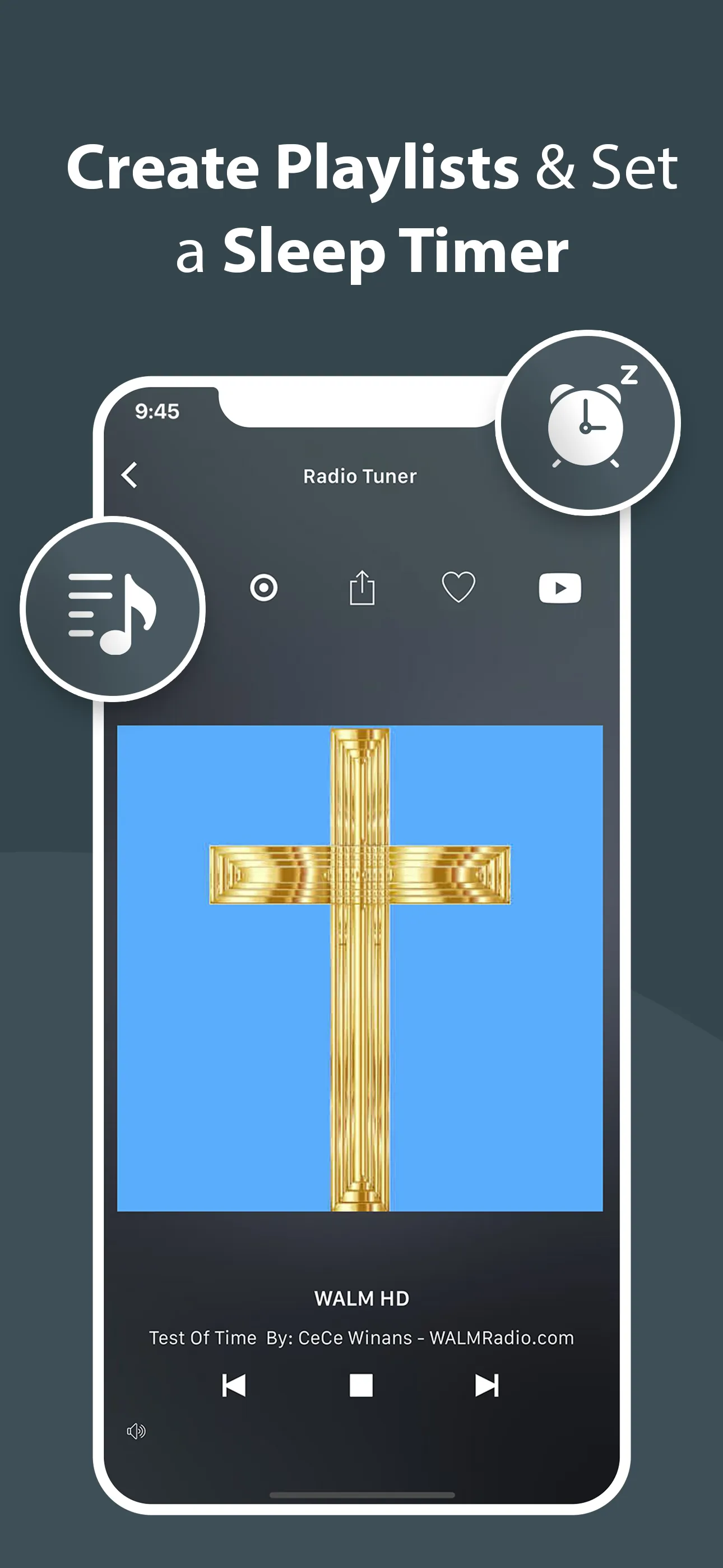 Radio Tuner - Live FM Stations iphone screenshot 4
