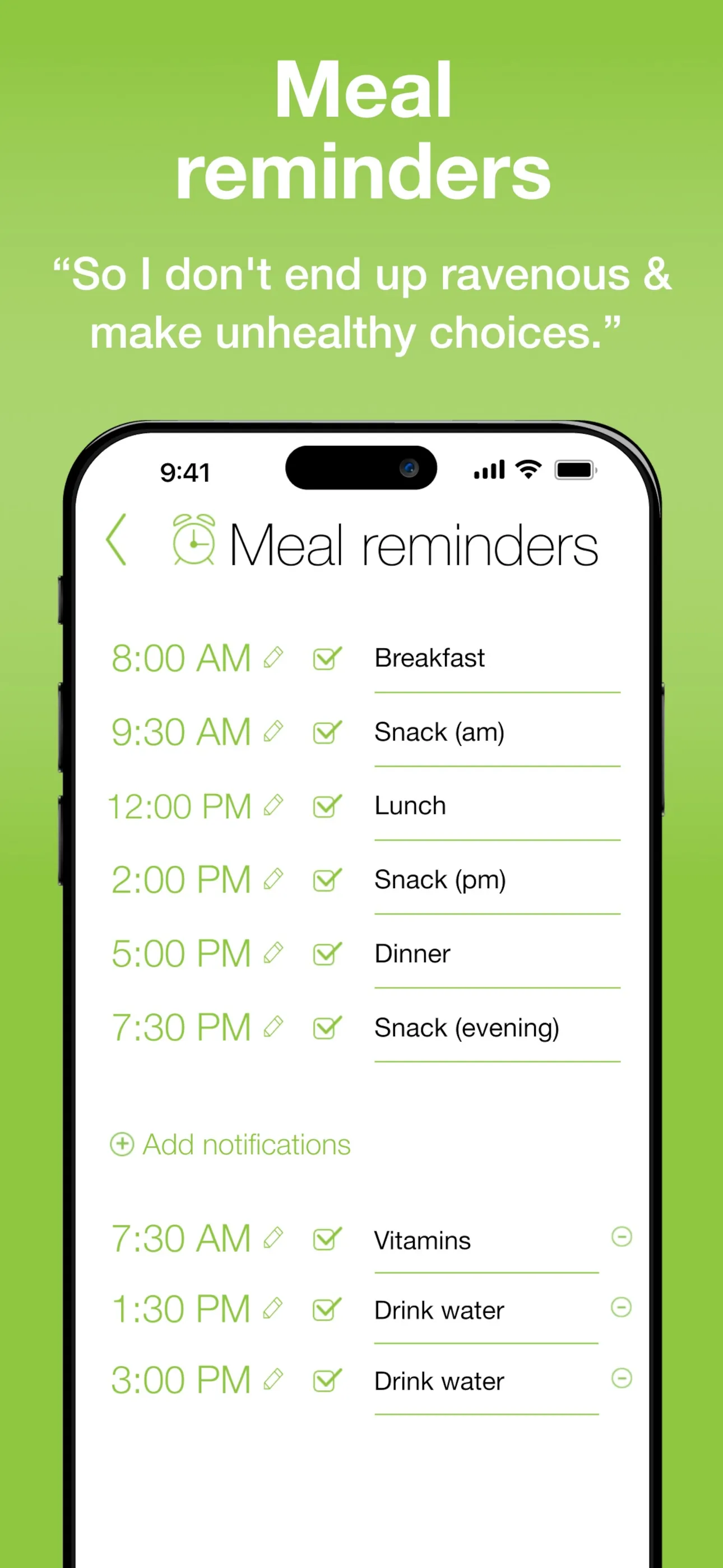 Food Diary See How You Eat Log iphone screenshot 9