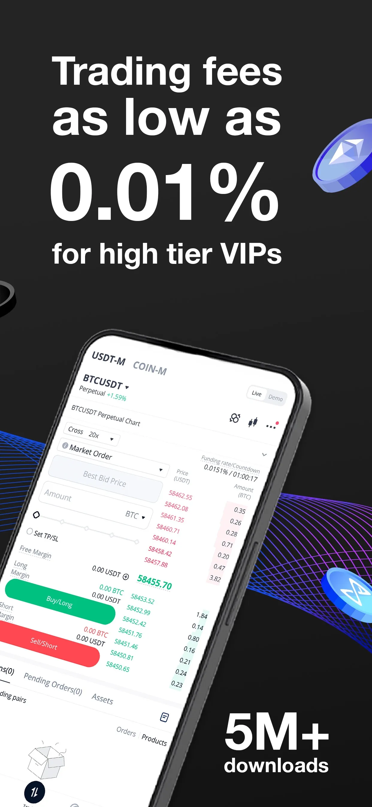 BTCC-Trade Bitcoin & Crypto iphone screenshot 2