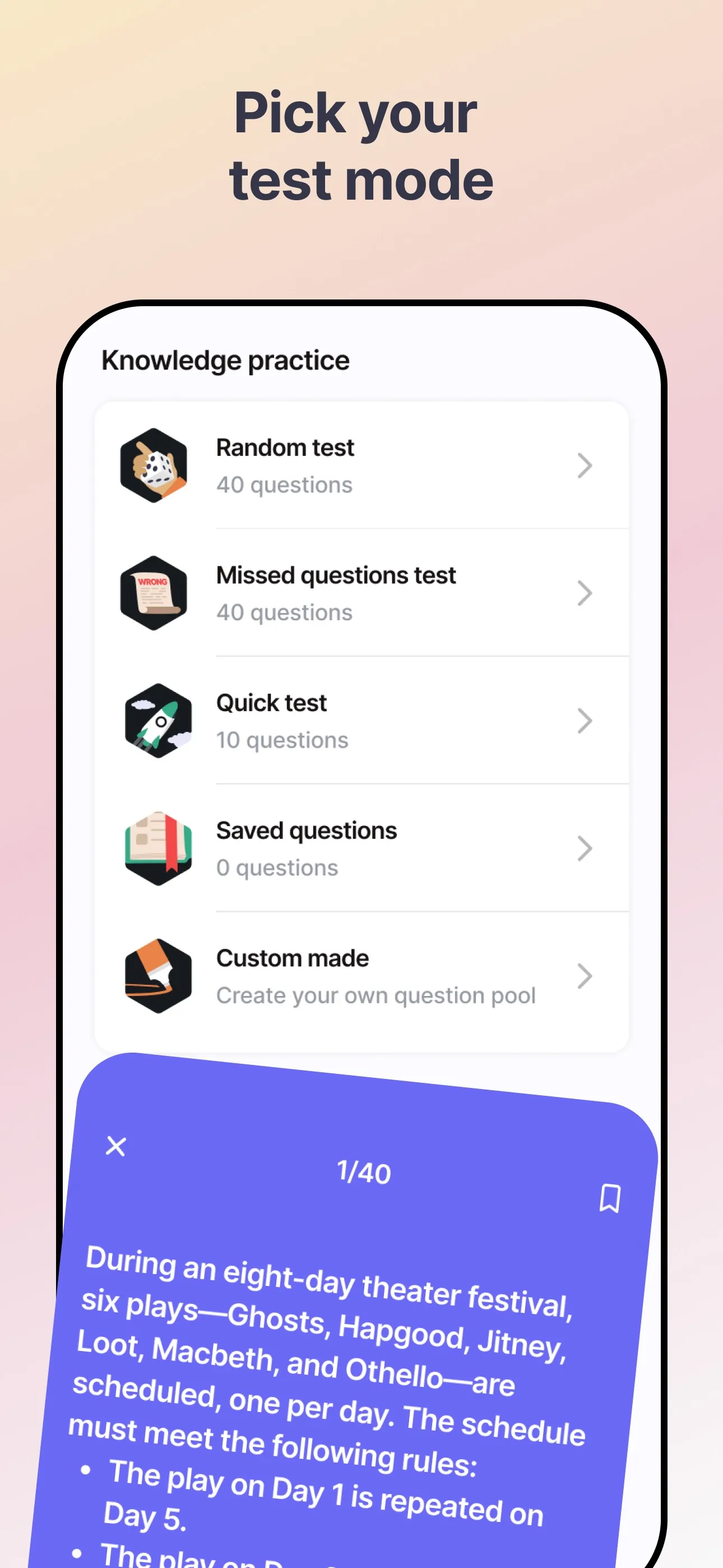 LSAT Exam & Test Prep 2025 iphone screenshot 4