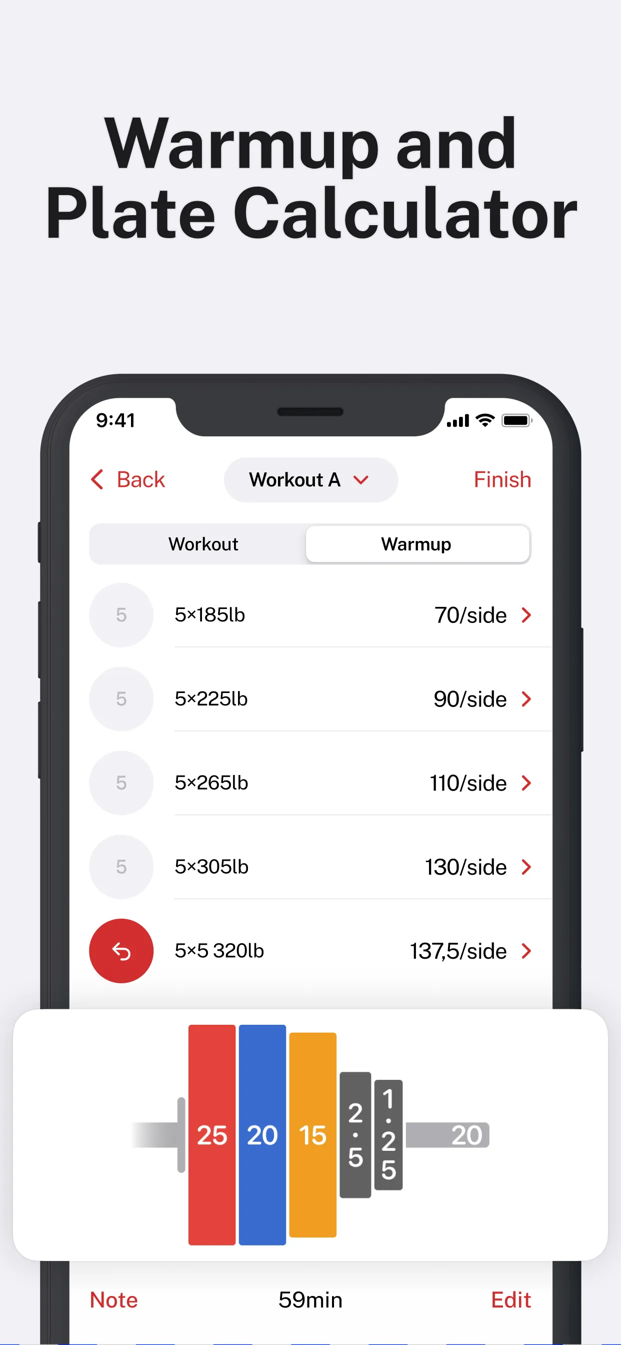 StrongLifts Weight Lifting Log iphone screenshot 4