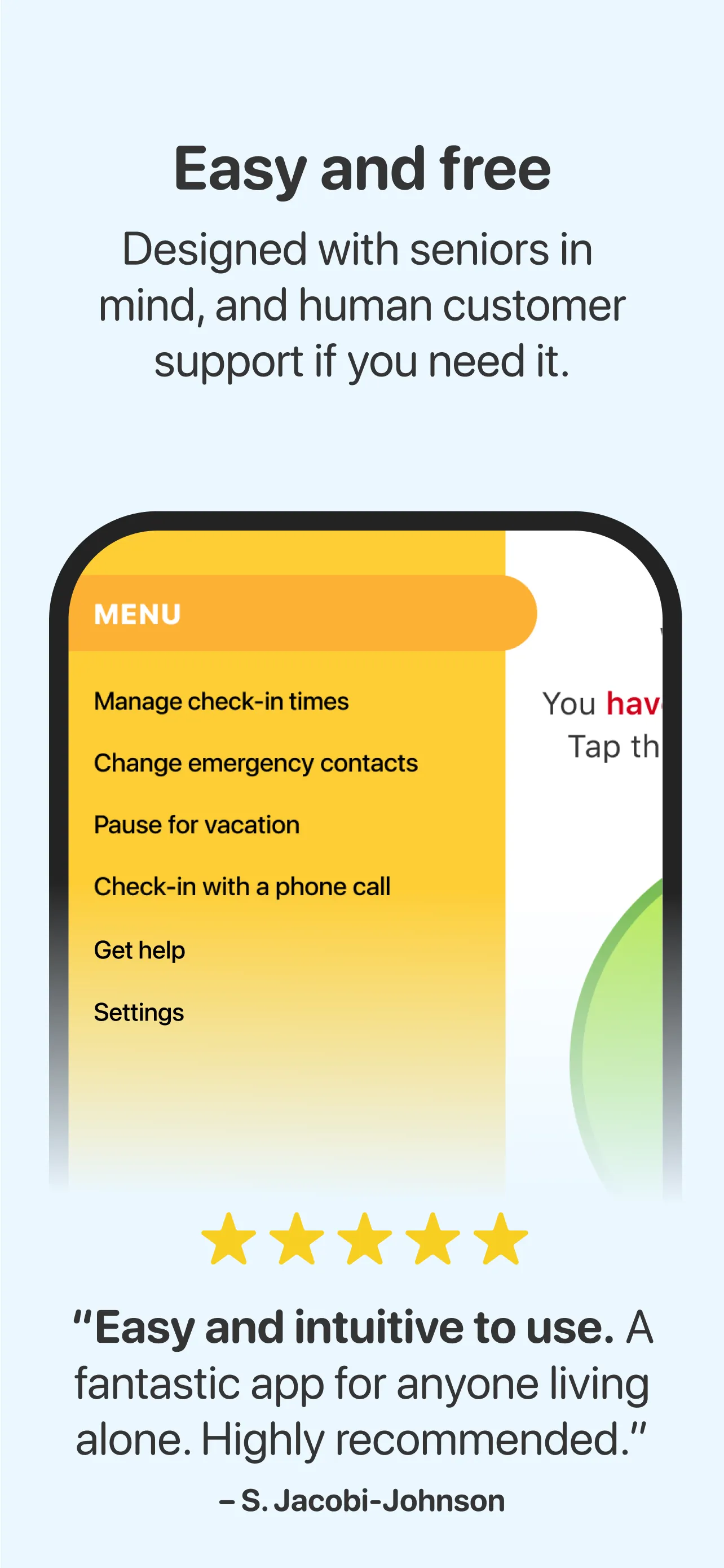 Snug Safety iphone screenshot 6