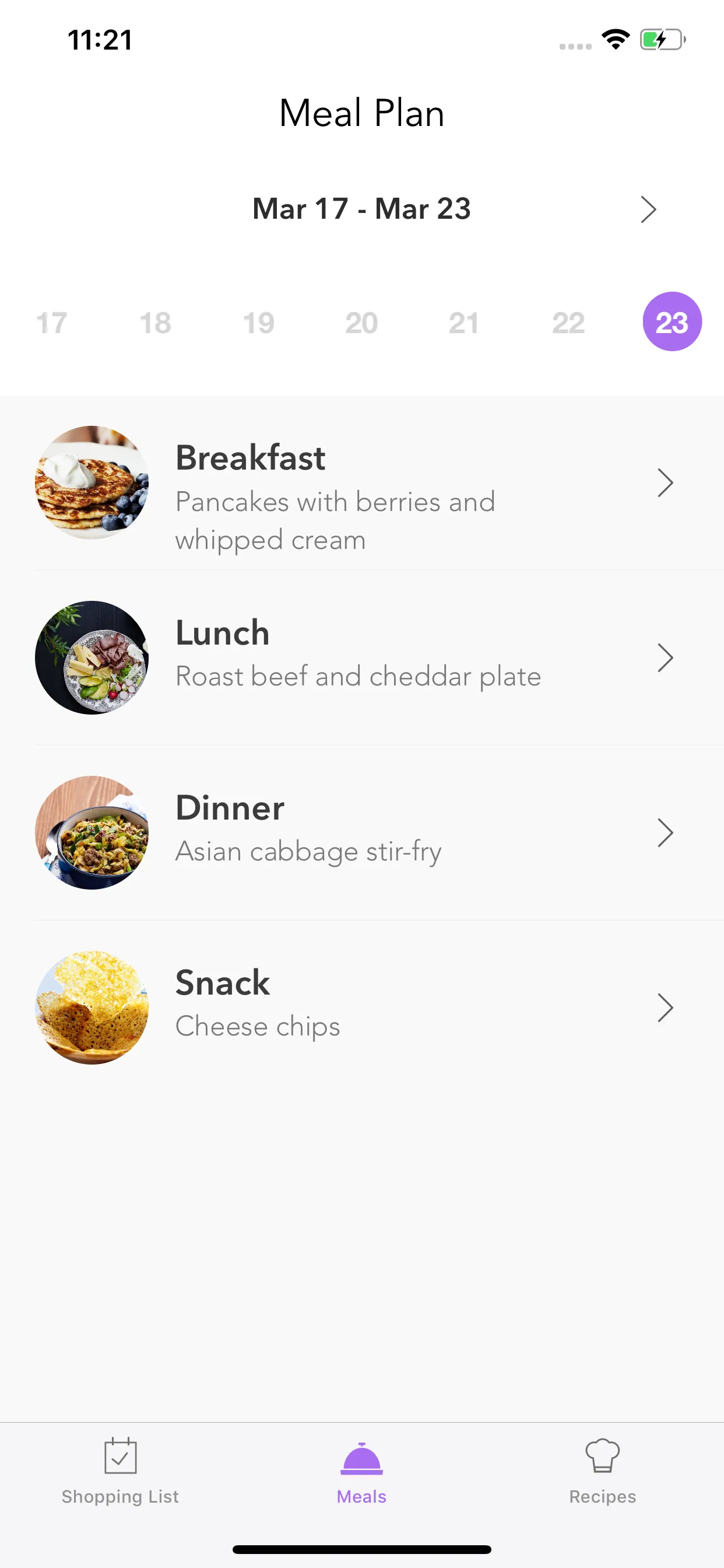 Ketogenic Keto diet food list iphone screenshot 2