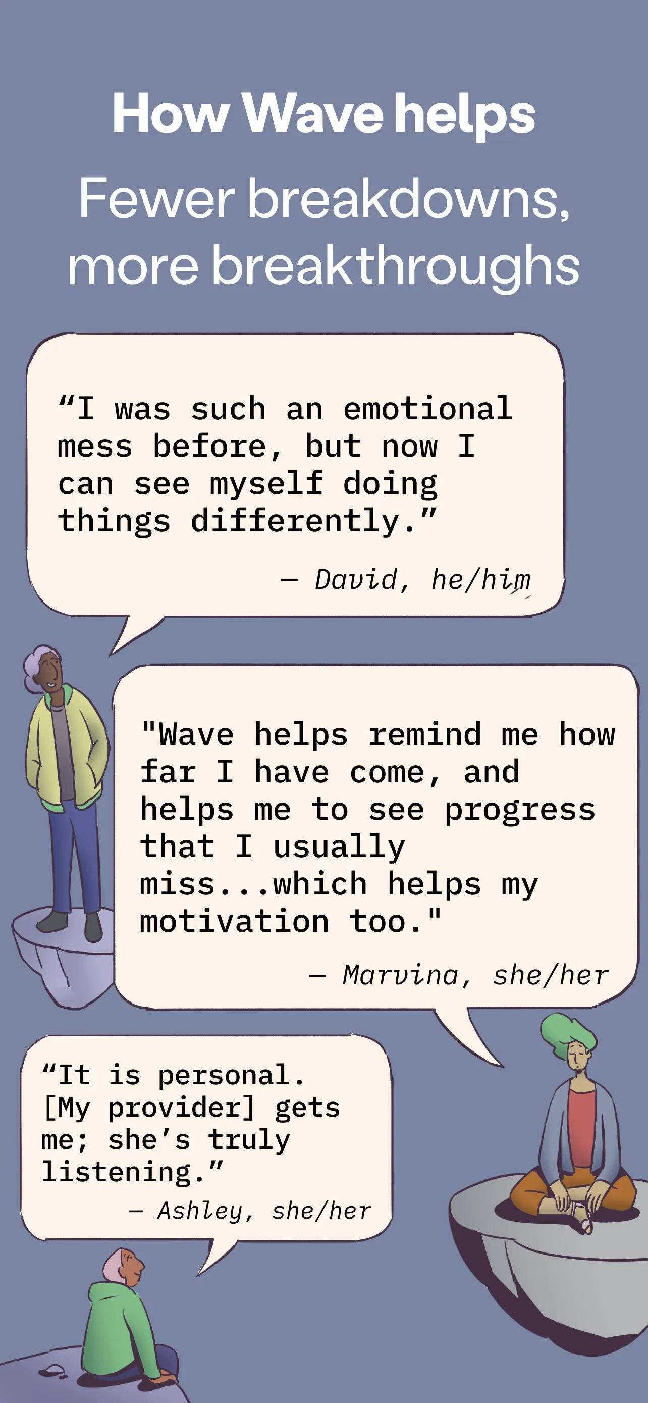 Wave: Mental Health Coaching iphone screenshot 7
