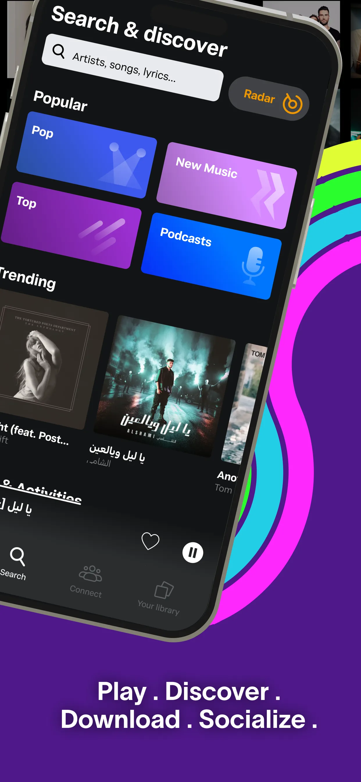 Anghami: Play Music & Podcasts iphone screenshot 3