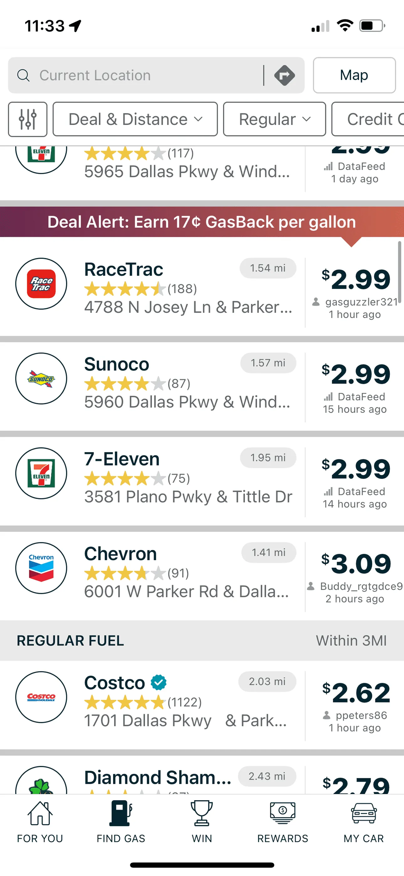 GasBuddy: Find & Pay for Gas iphone screenshot 5