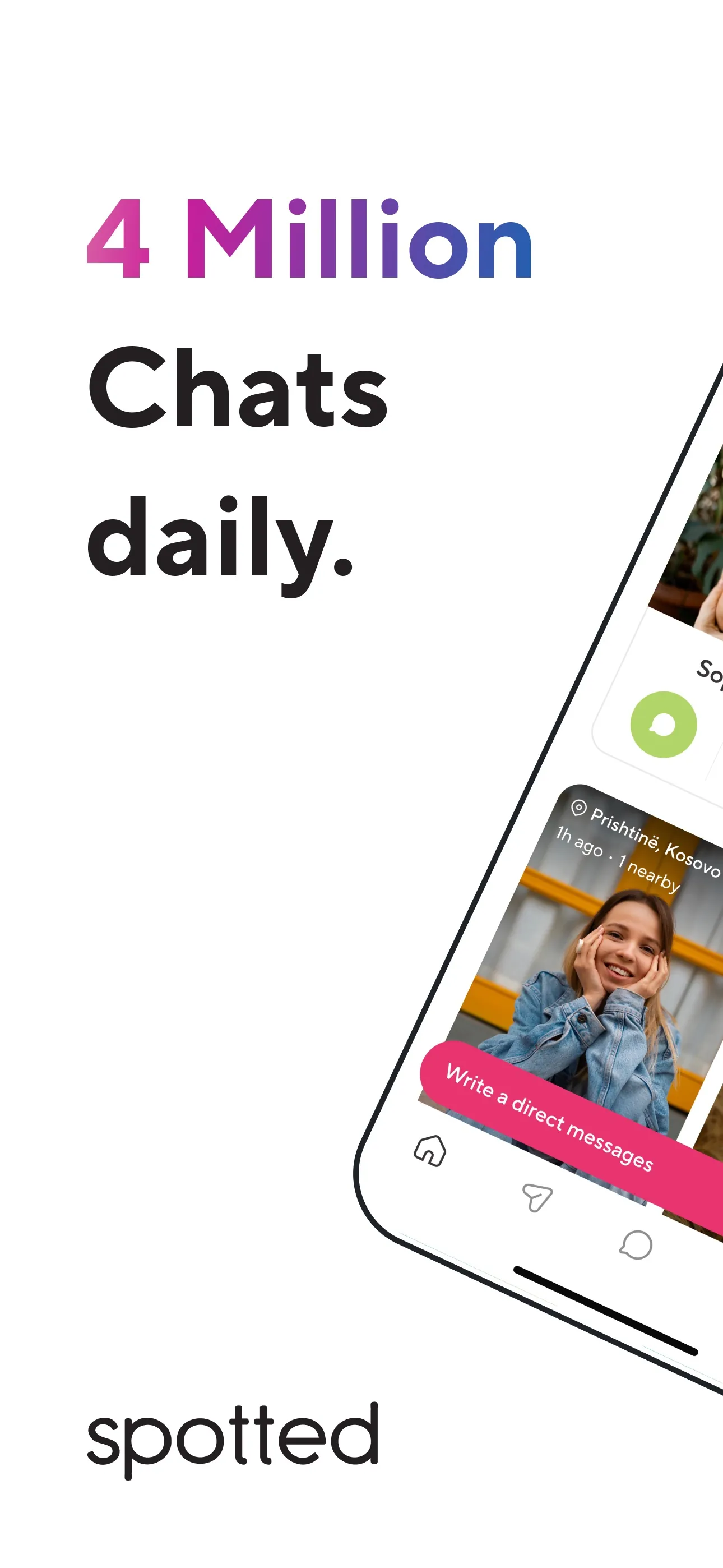 Spotted - Local Dating App iphone screenshot 1