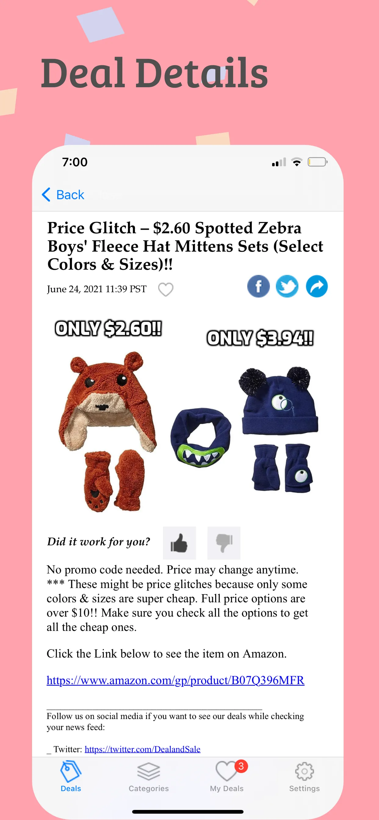 Glitch & Deals World iphone screenshot 5