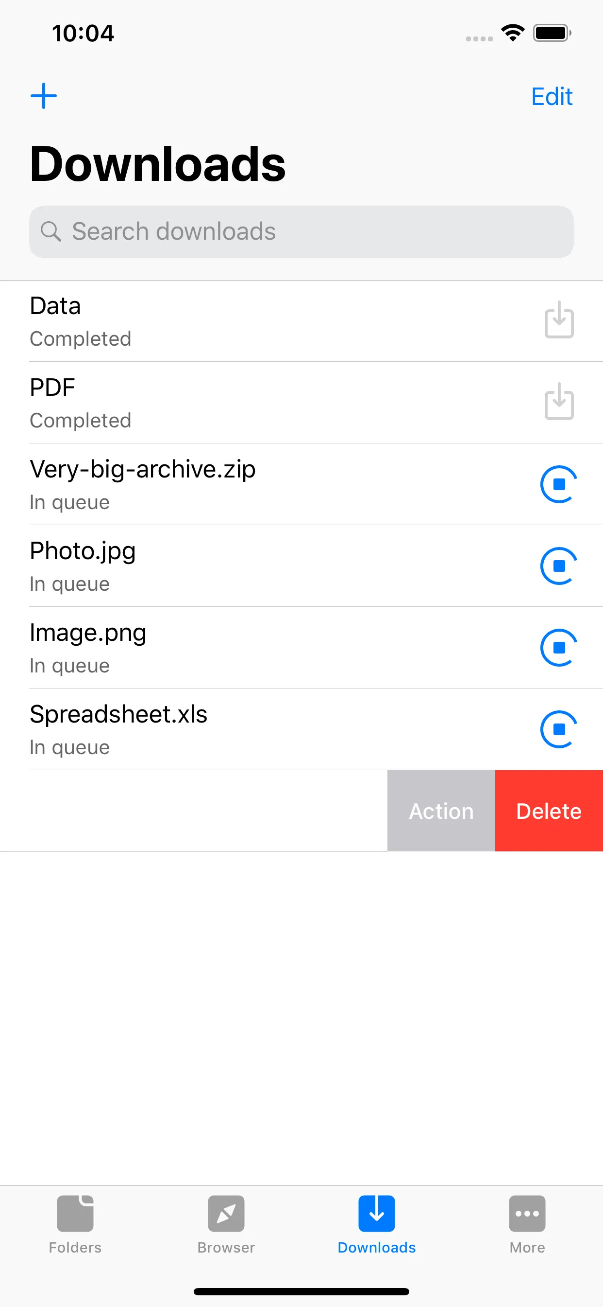 Browser and Documents Manager iphone screenshot 2