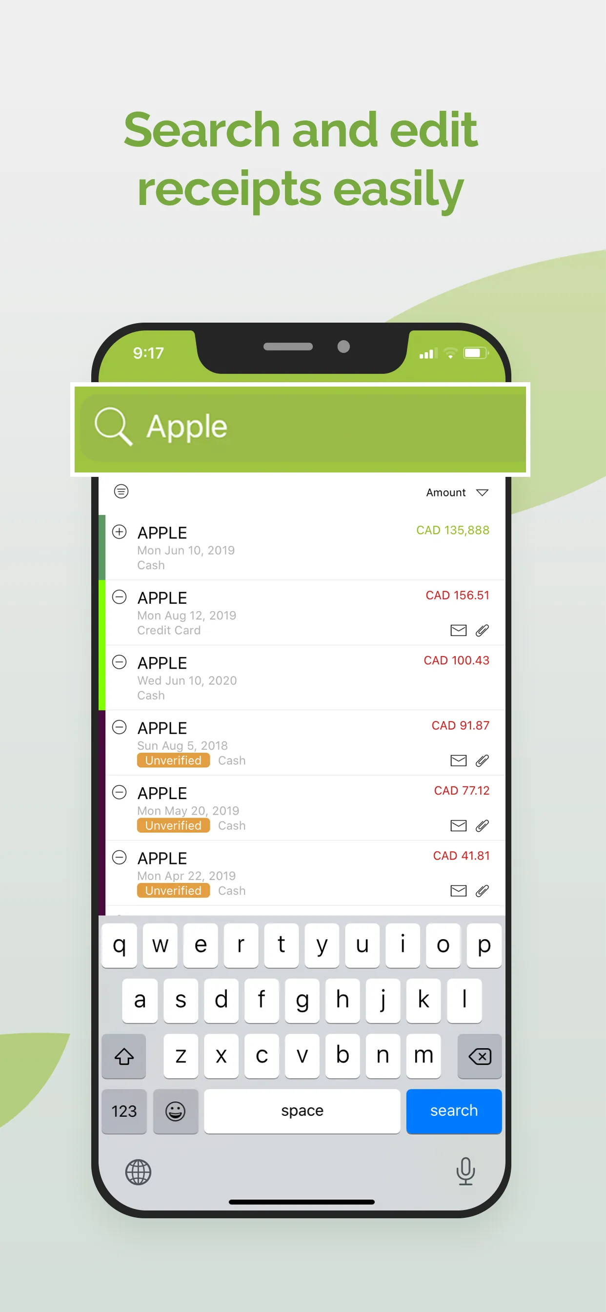 Foreceipt Receipt Tracker App iphone screenshot 6