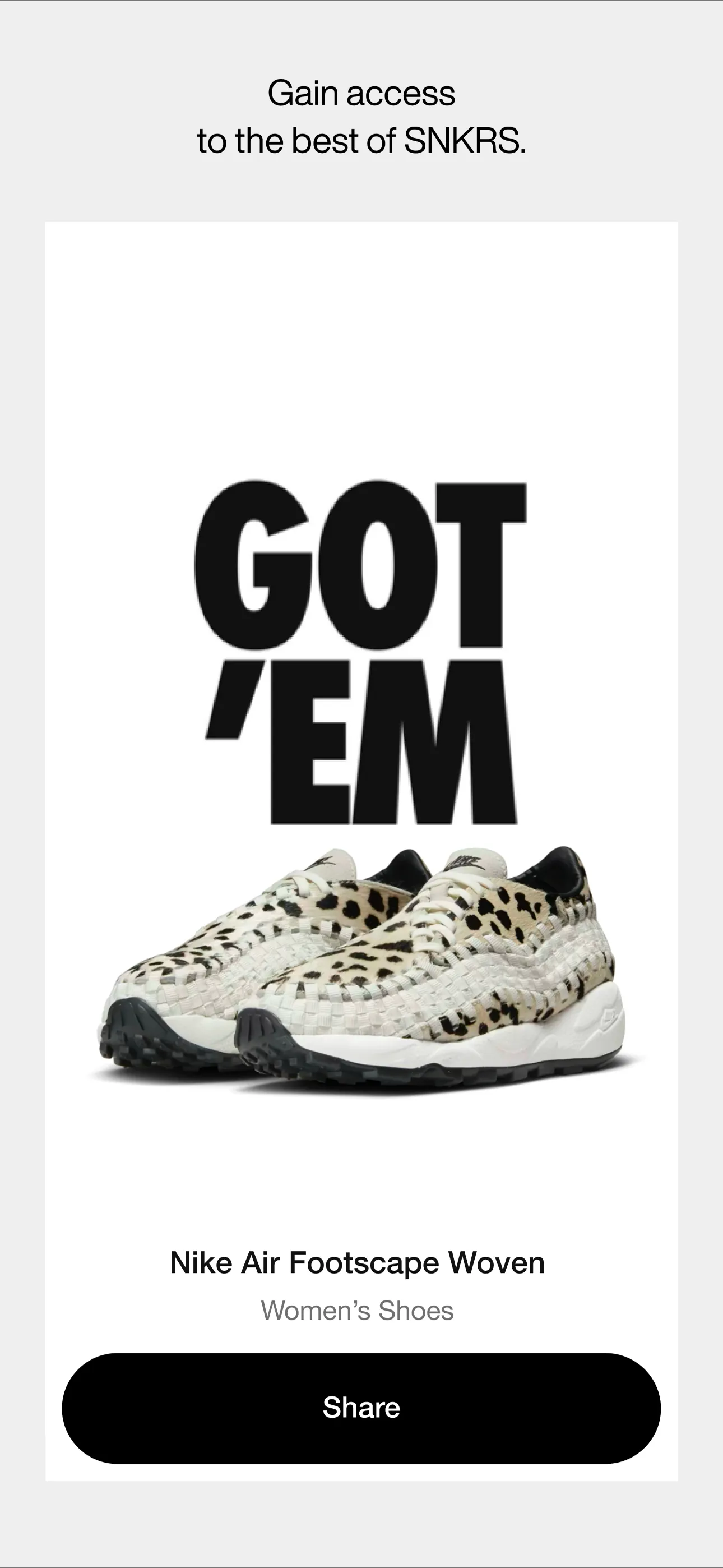 Nike SNKRS: Sneakers & Apparel iphone screenshot 1