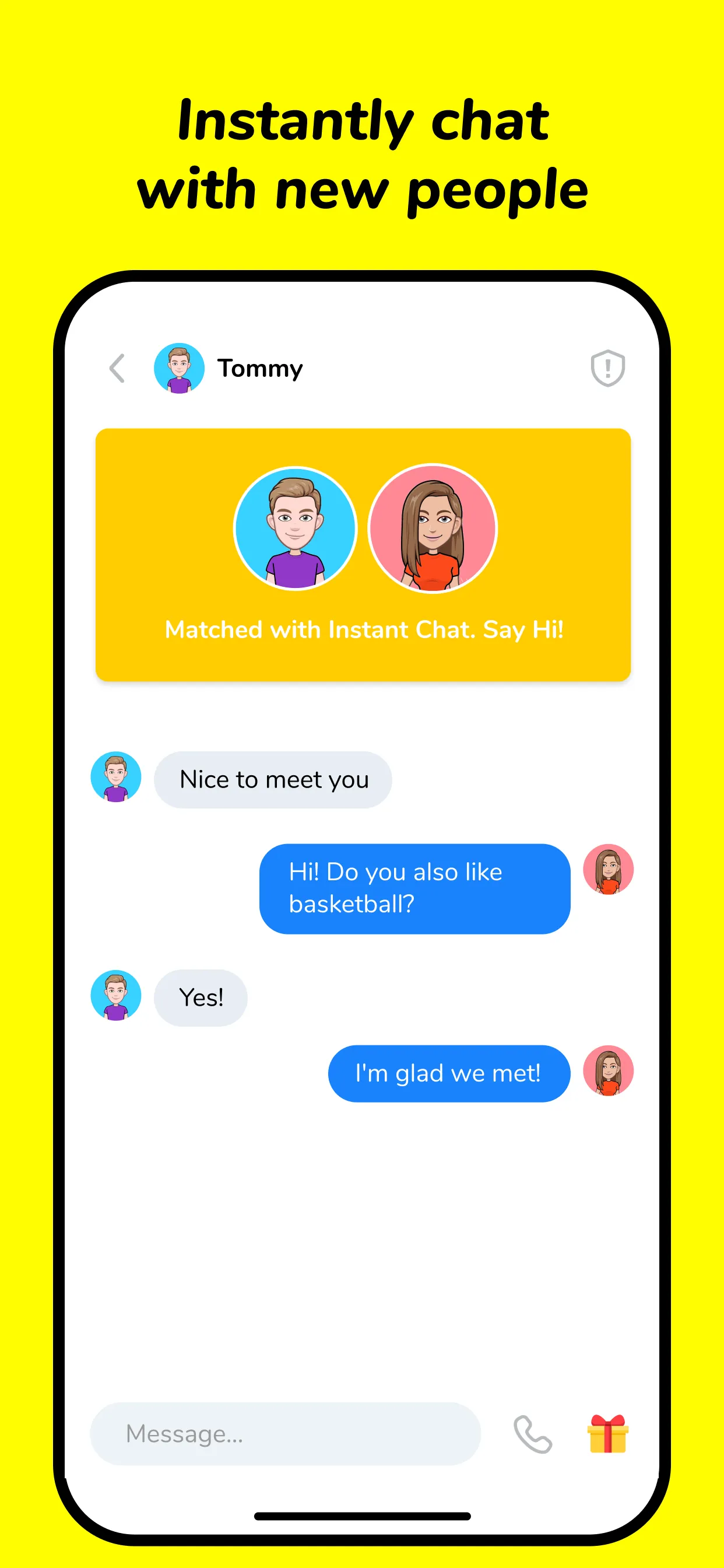 LMK: Make New Friends iphone screenshot 2