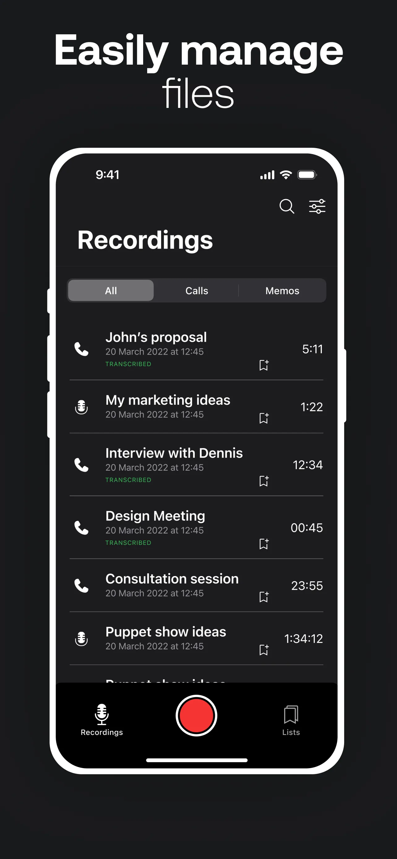 TapeACall: Call Recorder iphone screenshot 5