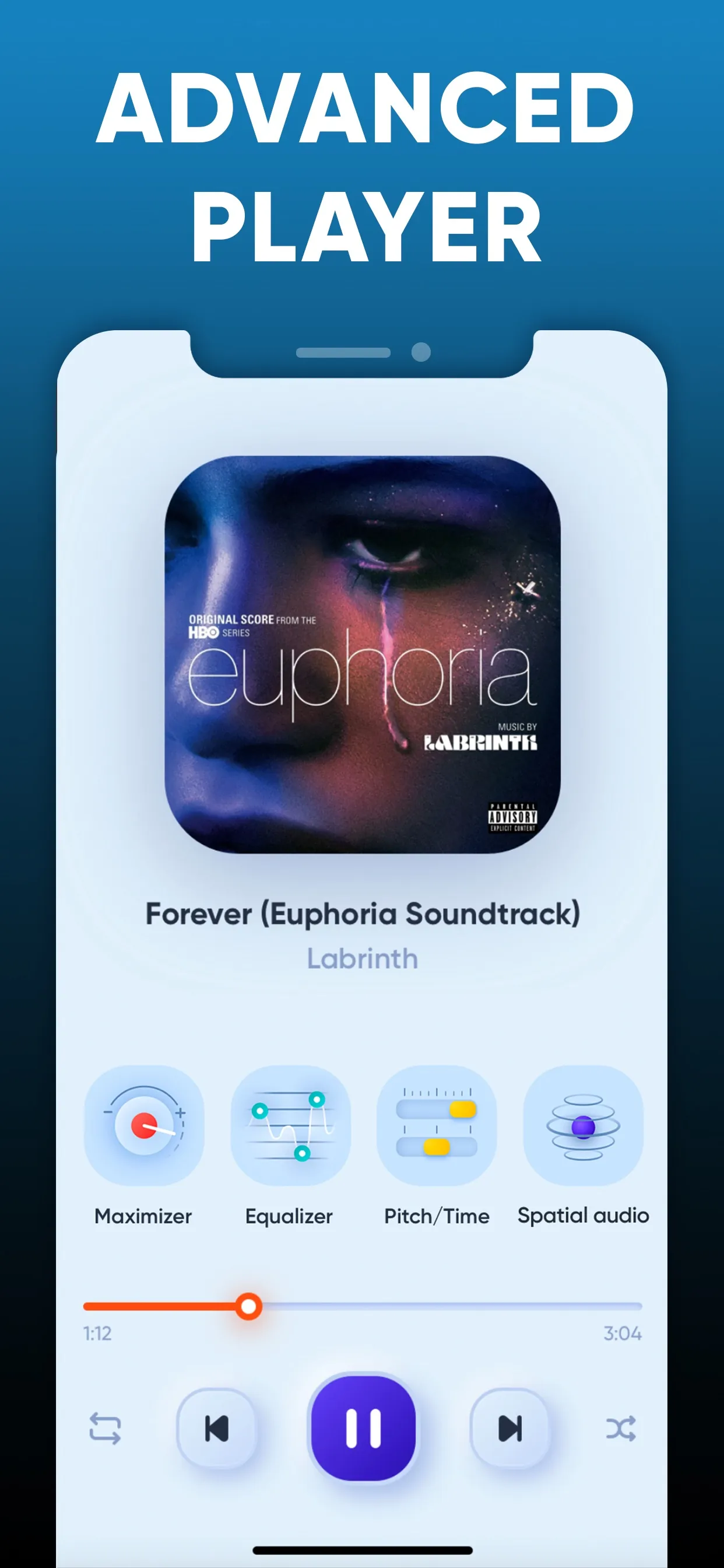 Equalizer - Volume Booster EQ iphone screenshot 4