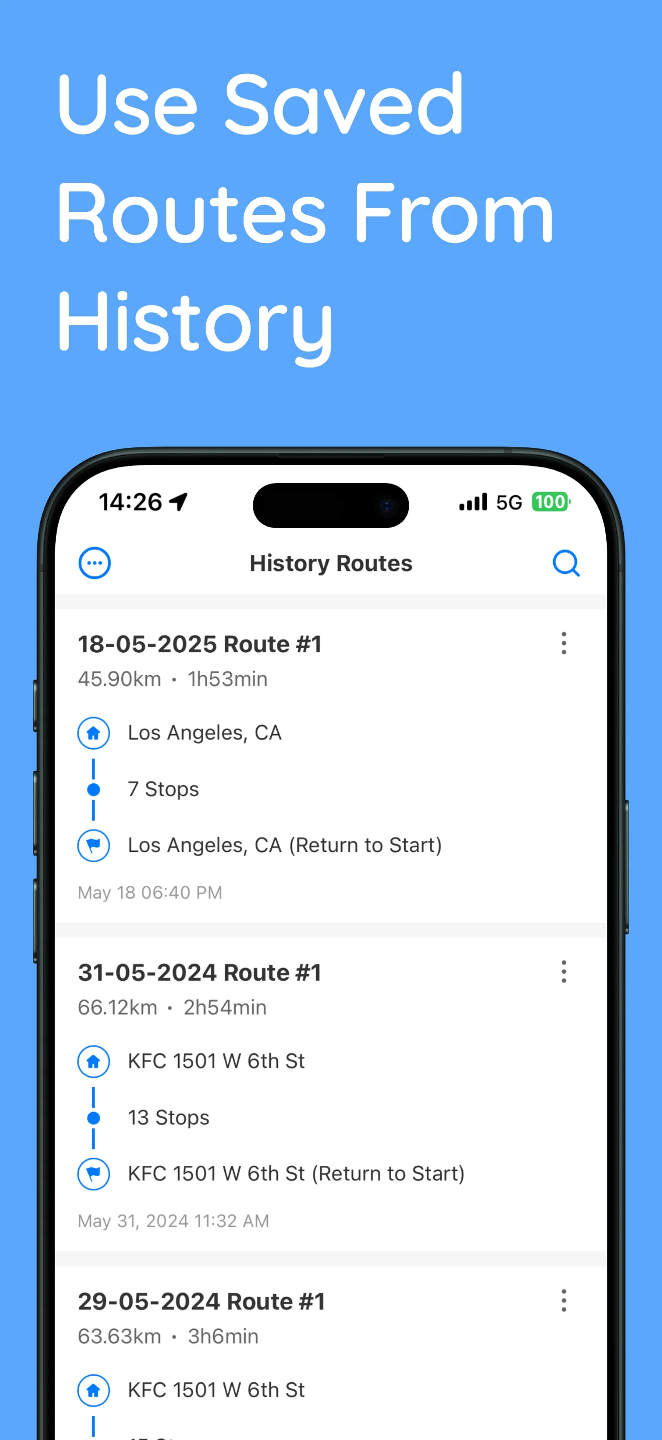 Loop Route Planner iphone screenshot 6