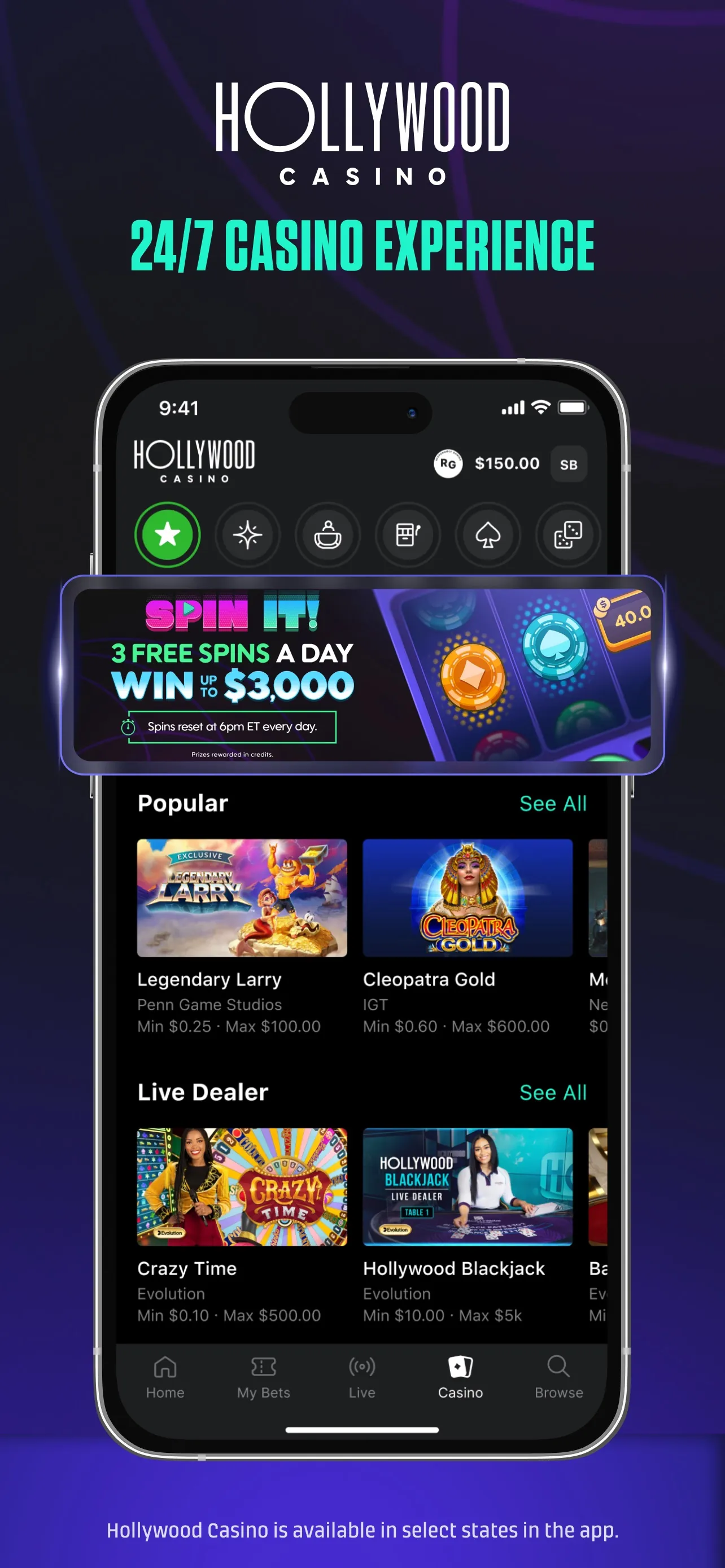 ESPN BET Sportsbook iphone screenshot 10