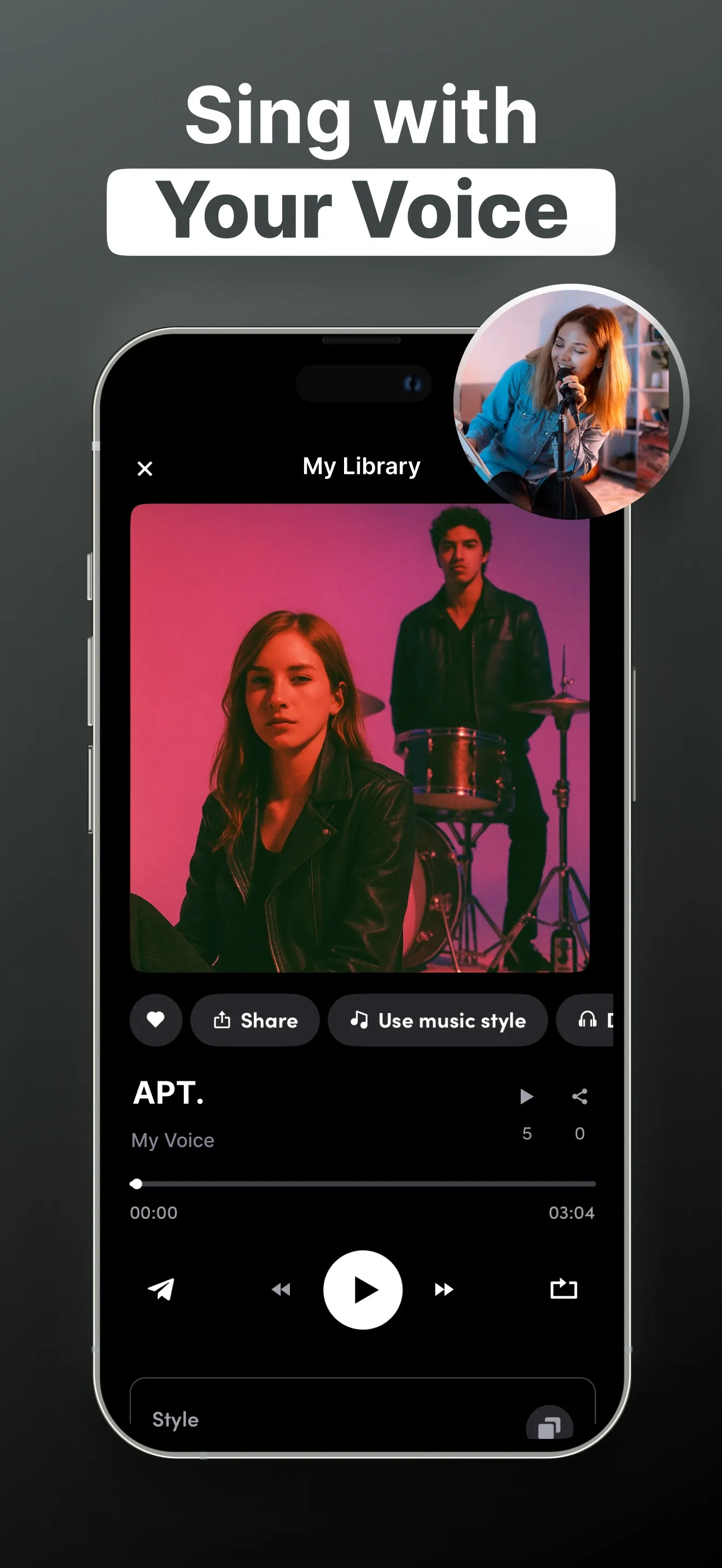 AI Song Generator - Zona iphone screenshot 3