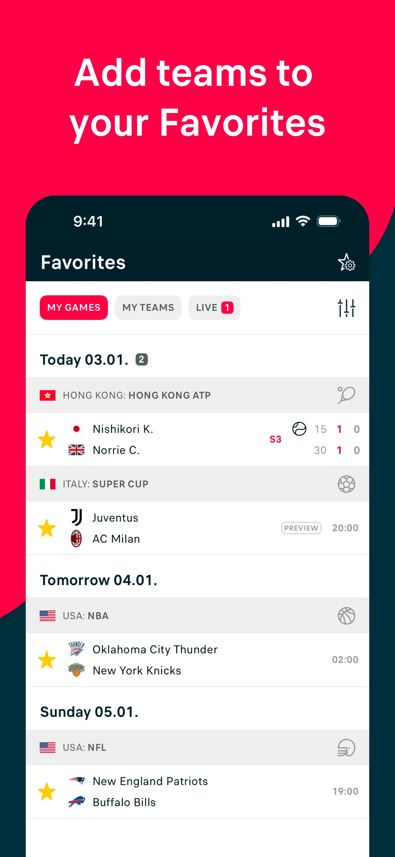 Flashscore: Live Scores & News iphone screenshot 8