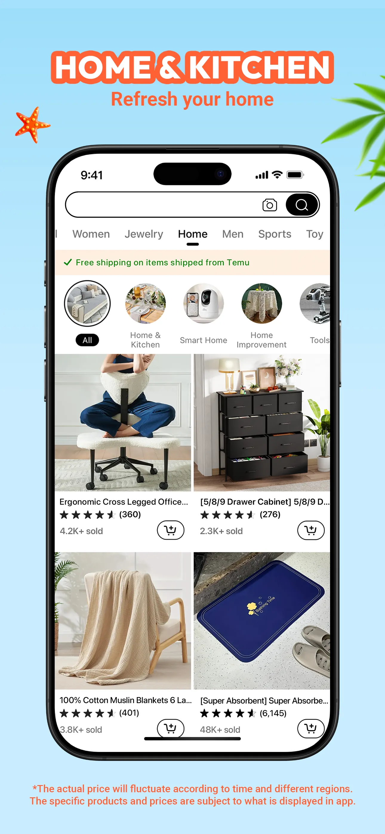 Temu: Shop Like a Billionaire iphone screenshot 3
