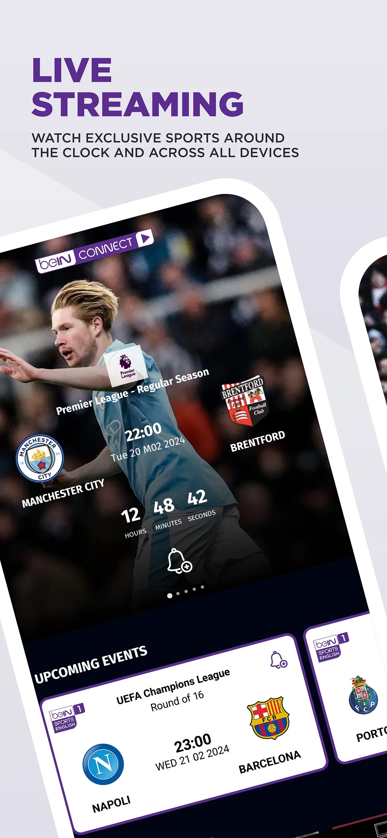 beIN CONNECT (MENA) iphone screenshot 1