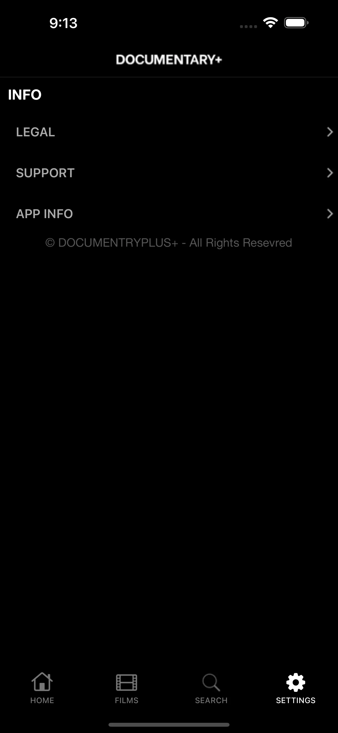 DOCUMENTARY+ | Streaming App iphone screenshot 4