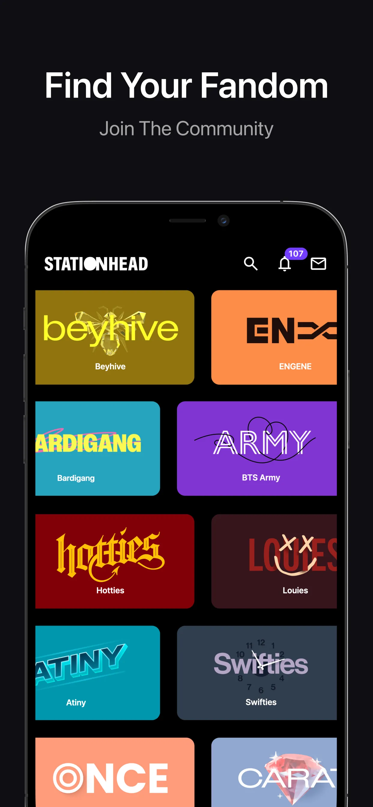 Stationhead iphone screenshot 1
