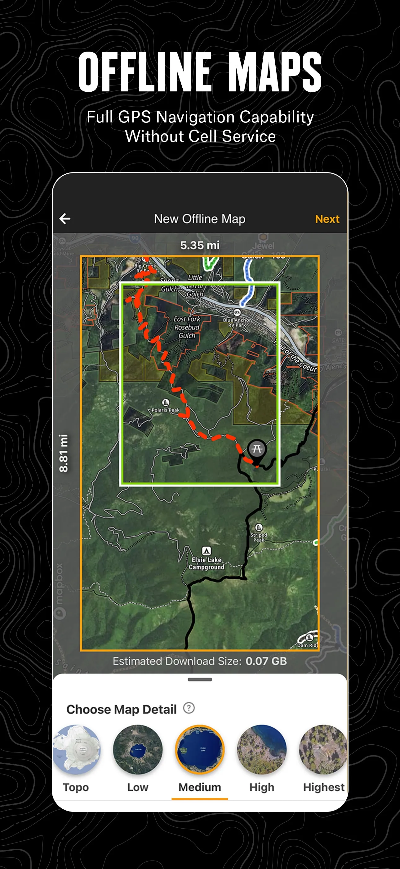 onX Offroad: Trail Maps & GPS iphone screenshot 3