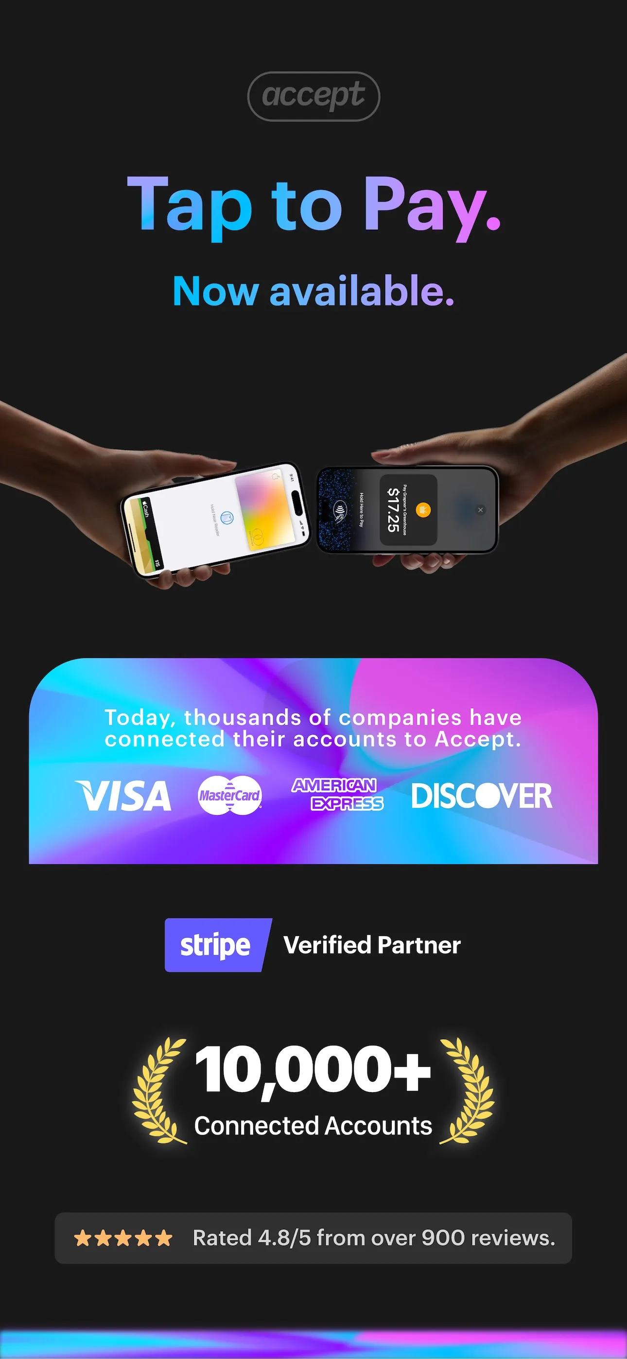 Pay for Stripe iphone screenshot 1