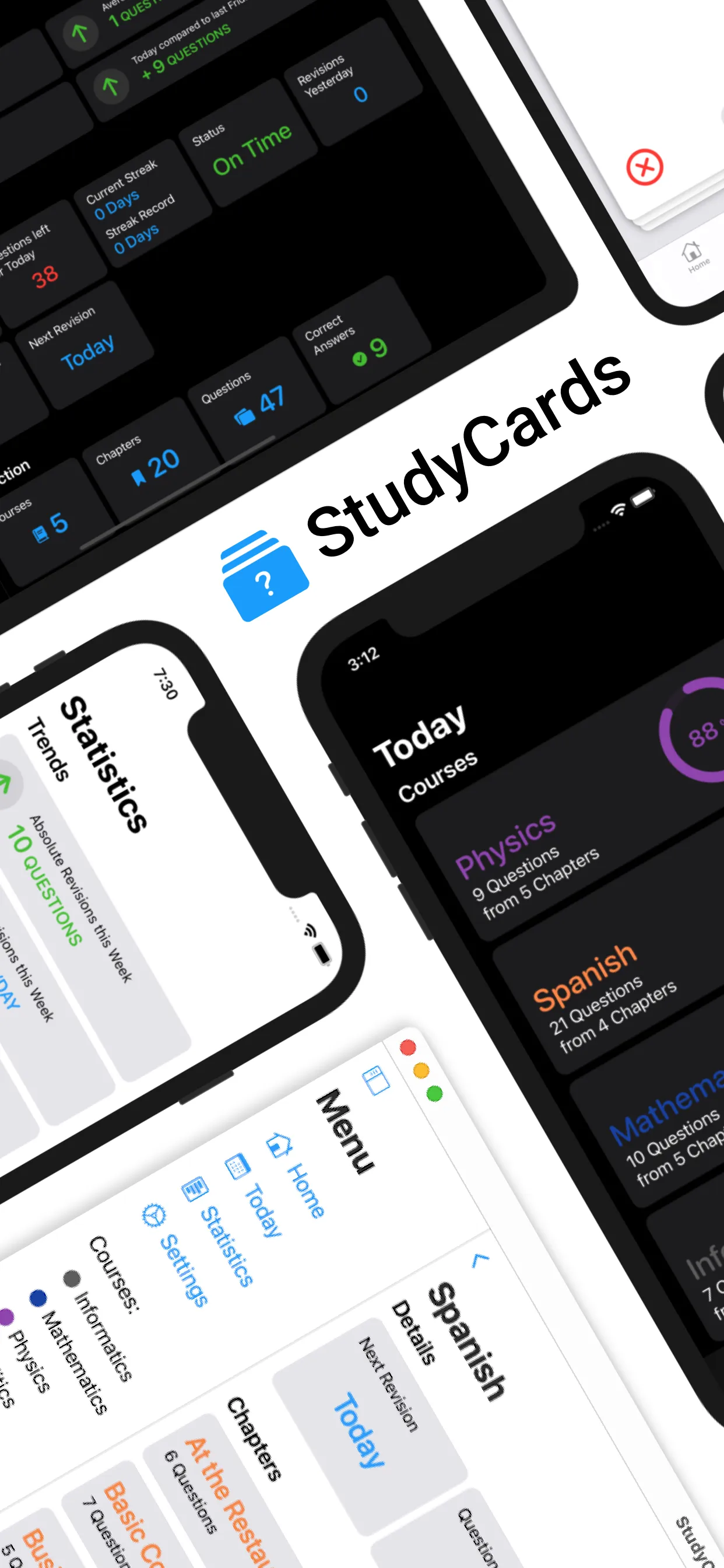 StudyCards iphone screenshot 1