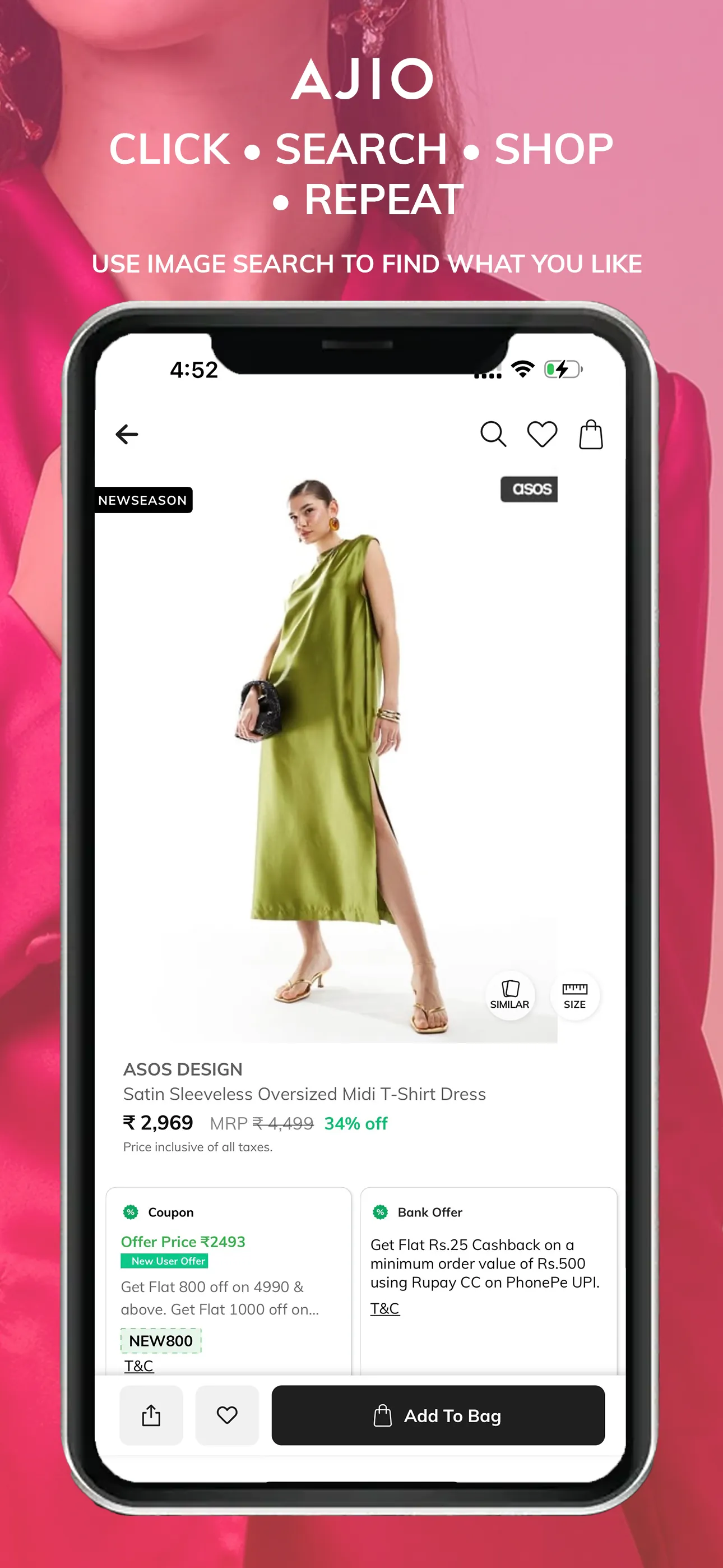 AJIO Online Shopping App iphone screenshot 4