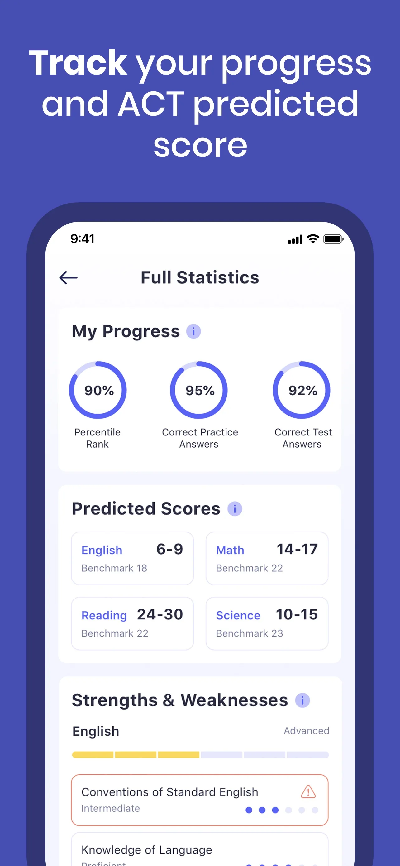 PerfectPrep - ACT & SAT Prep iphone screenshot 5